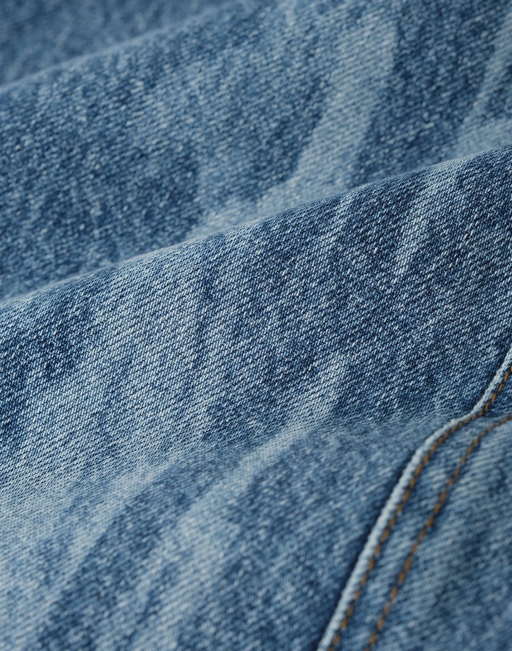 Fluid Dual Waist Baggy Denim - Image 9