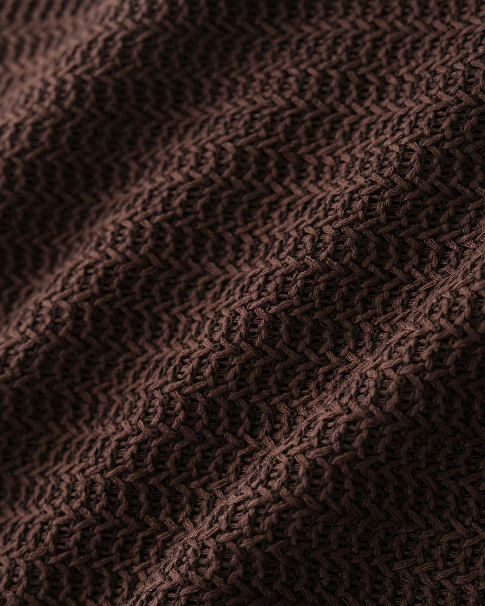 Fluid Layered Knit Tank In Brown - Image 10
