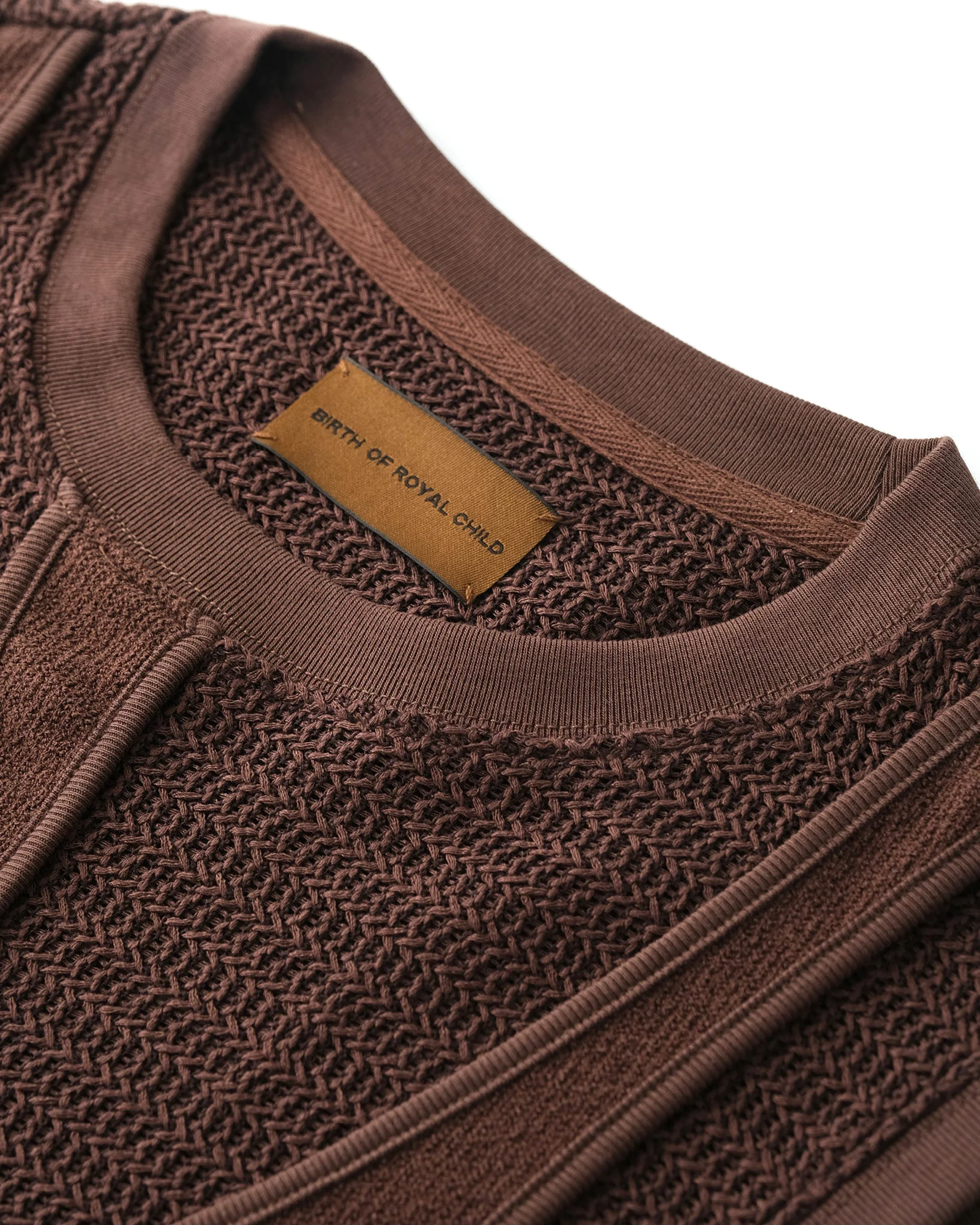 Fluid Layered Knit Tank In Brown - Image 3