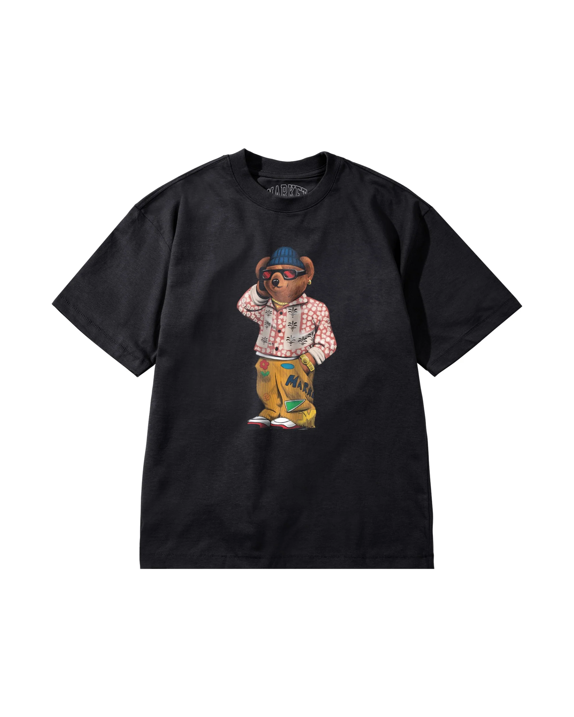 FOLK FITTED BEAR T-SHIRT - Image 3