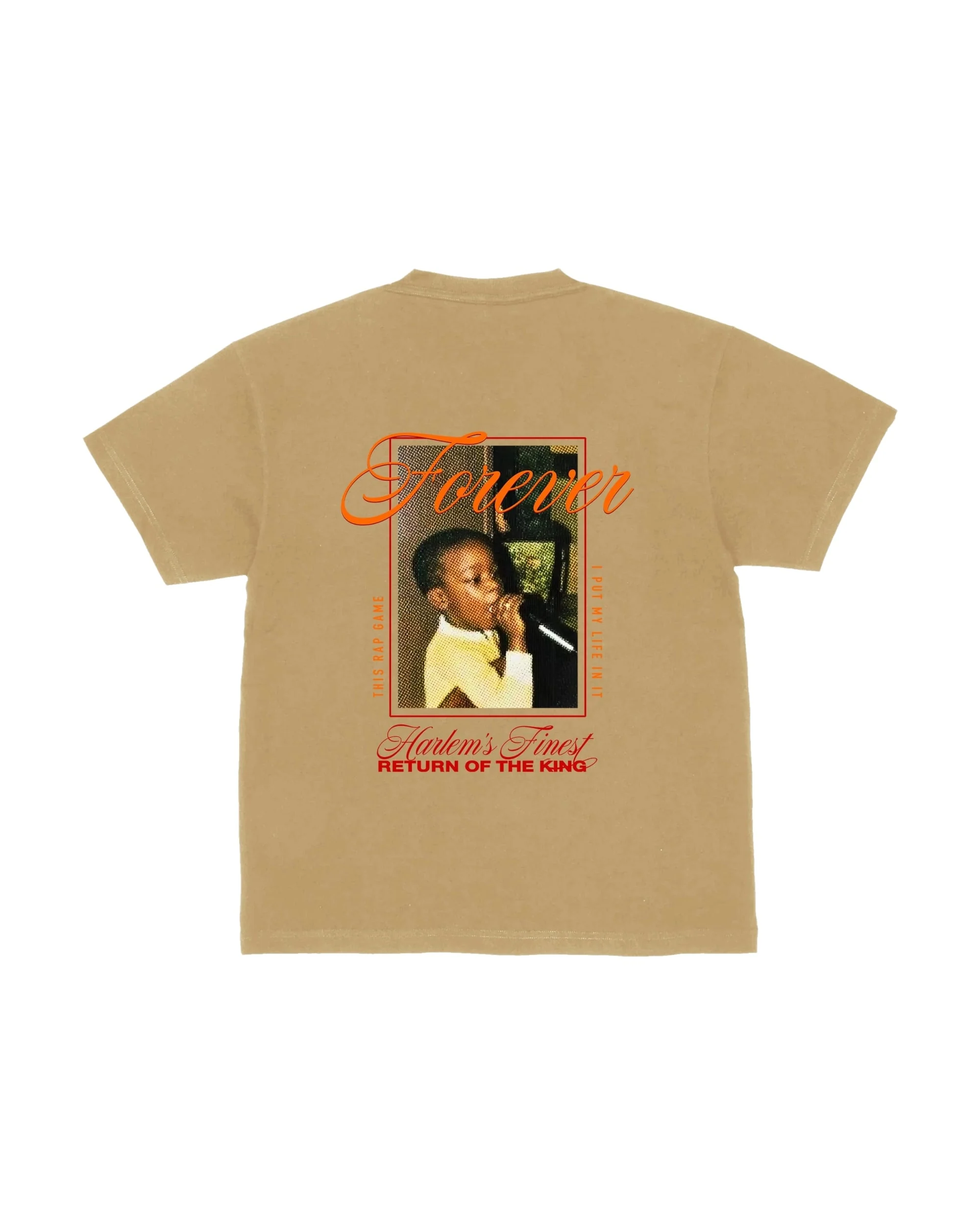 Forever - Camel T-Shirt - Image 2