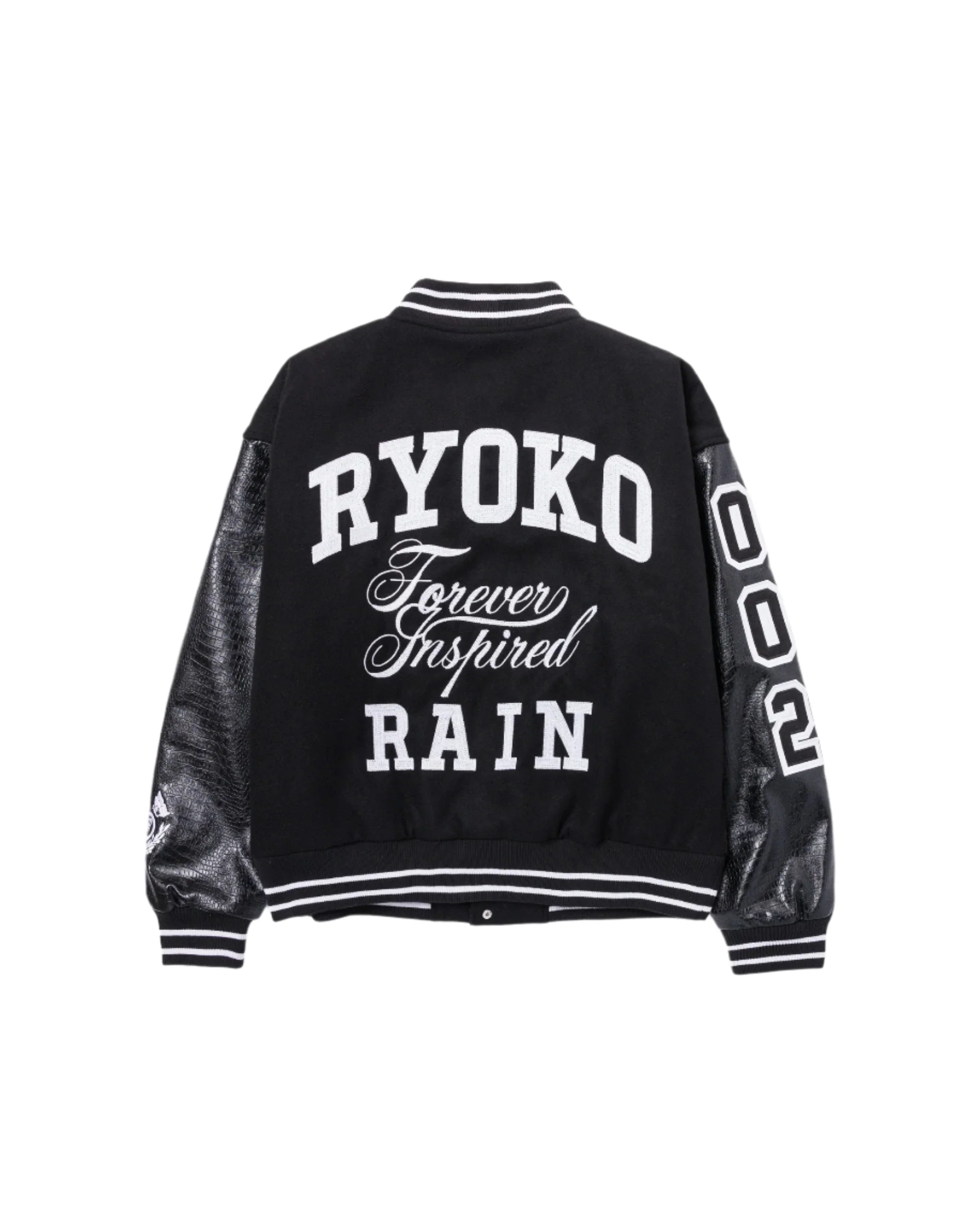 FOREVER INSPIRED VARSITY JACKET - Image 3