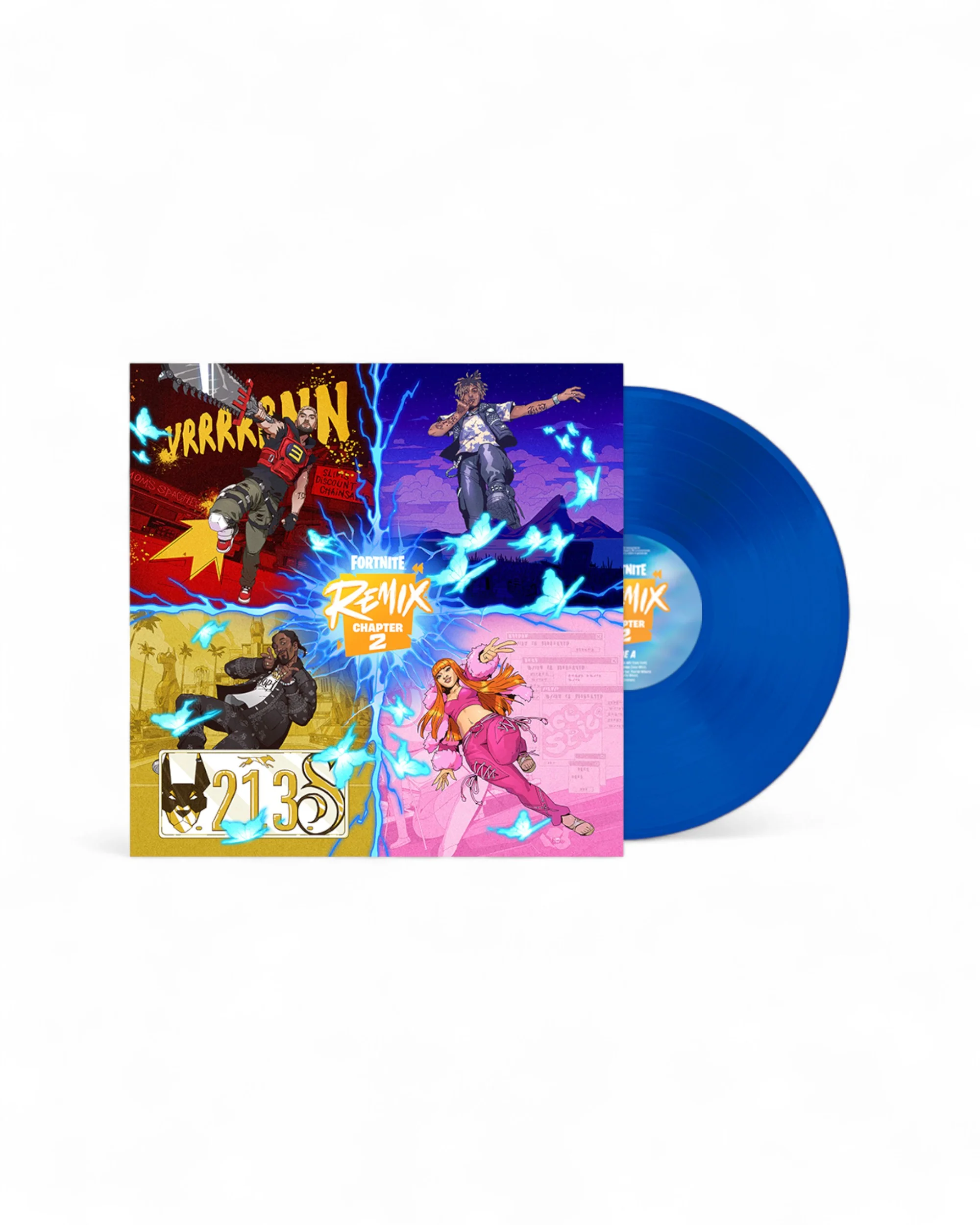 Fortnite Remix Chapter 2 (Translucent Light Blue Vinyl)