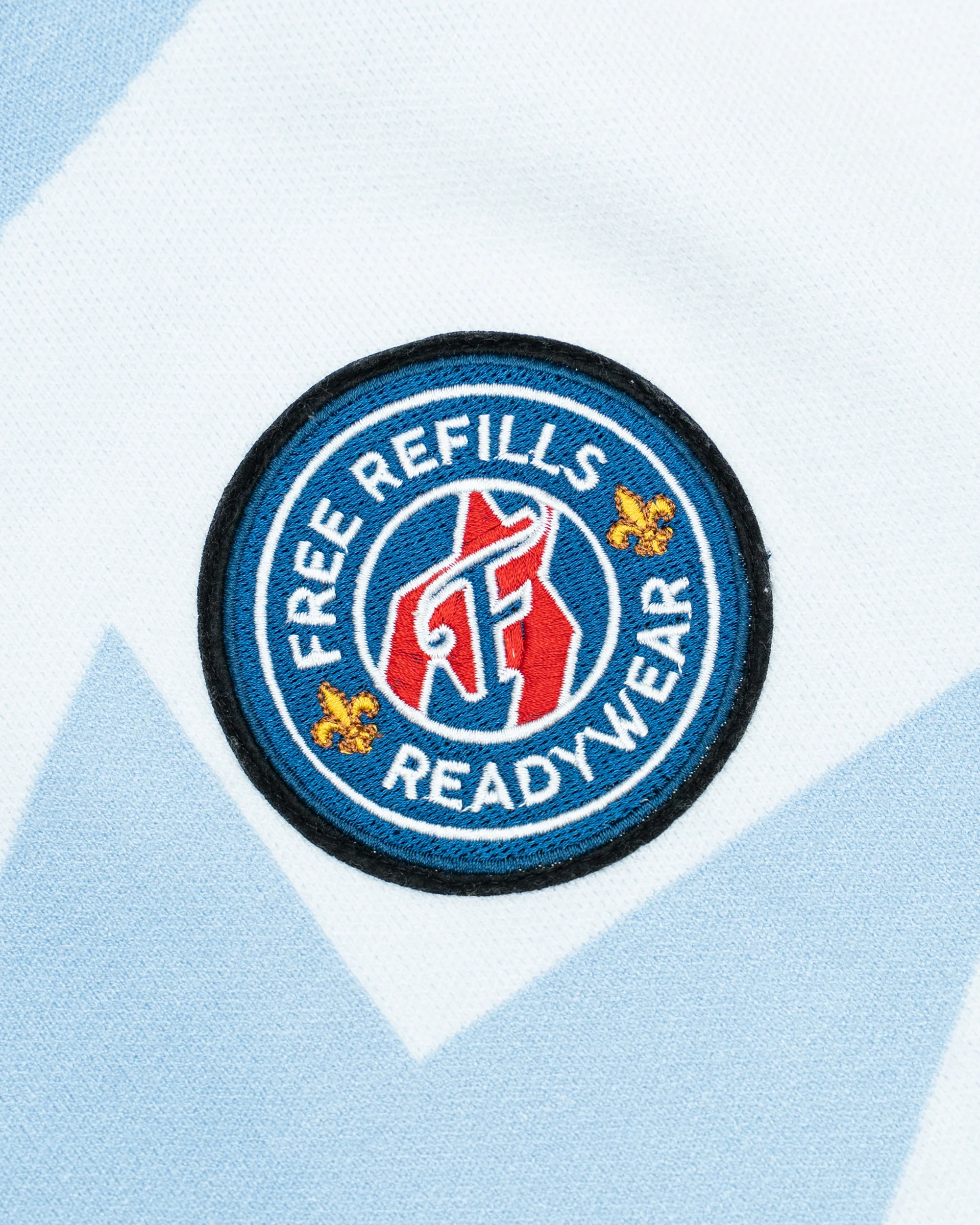FR Jacquard Futbol Jersey - Blue - Image 4