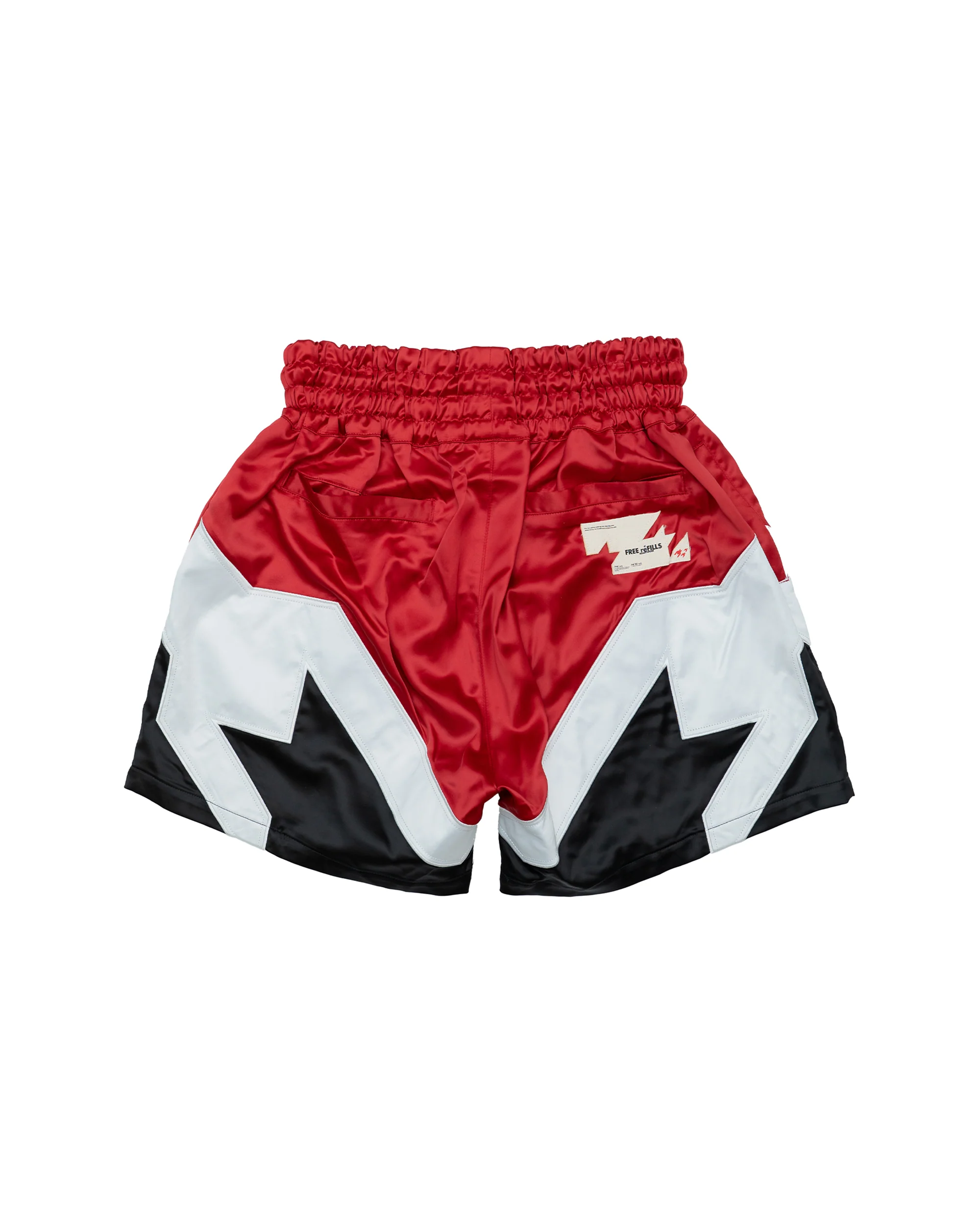 FR Muay Thai Shorts - Red - Image 2