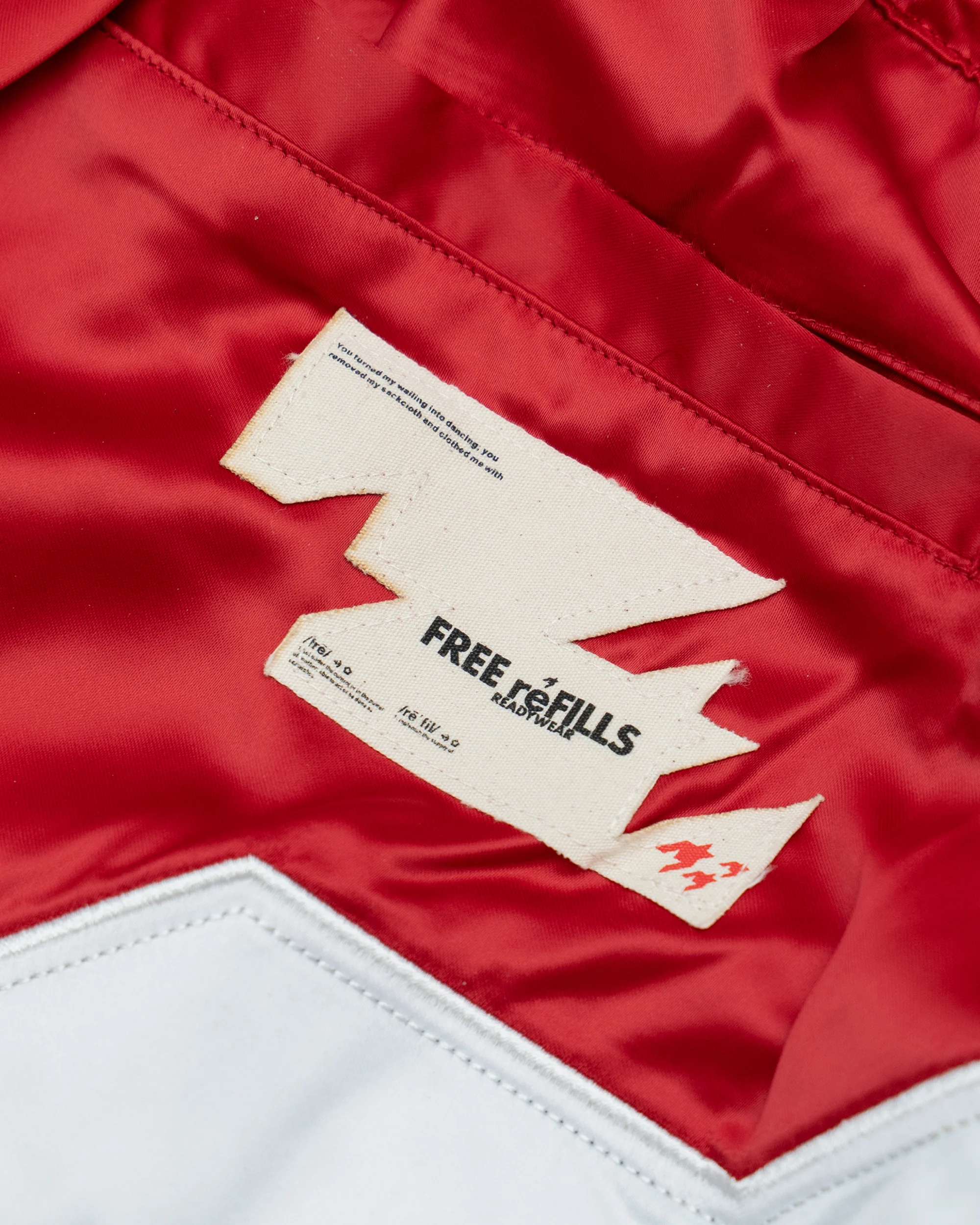 FR Muay Thai Shorts - Red - Image 3
