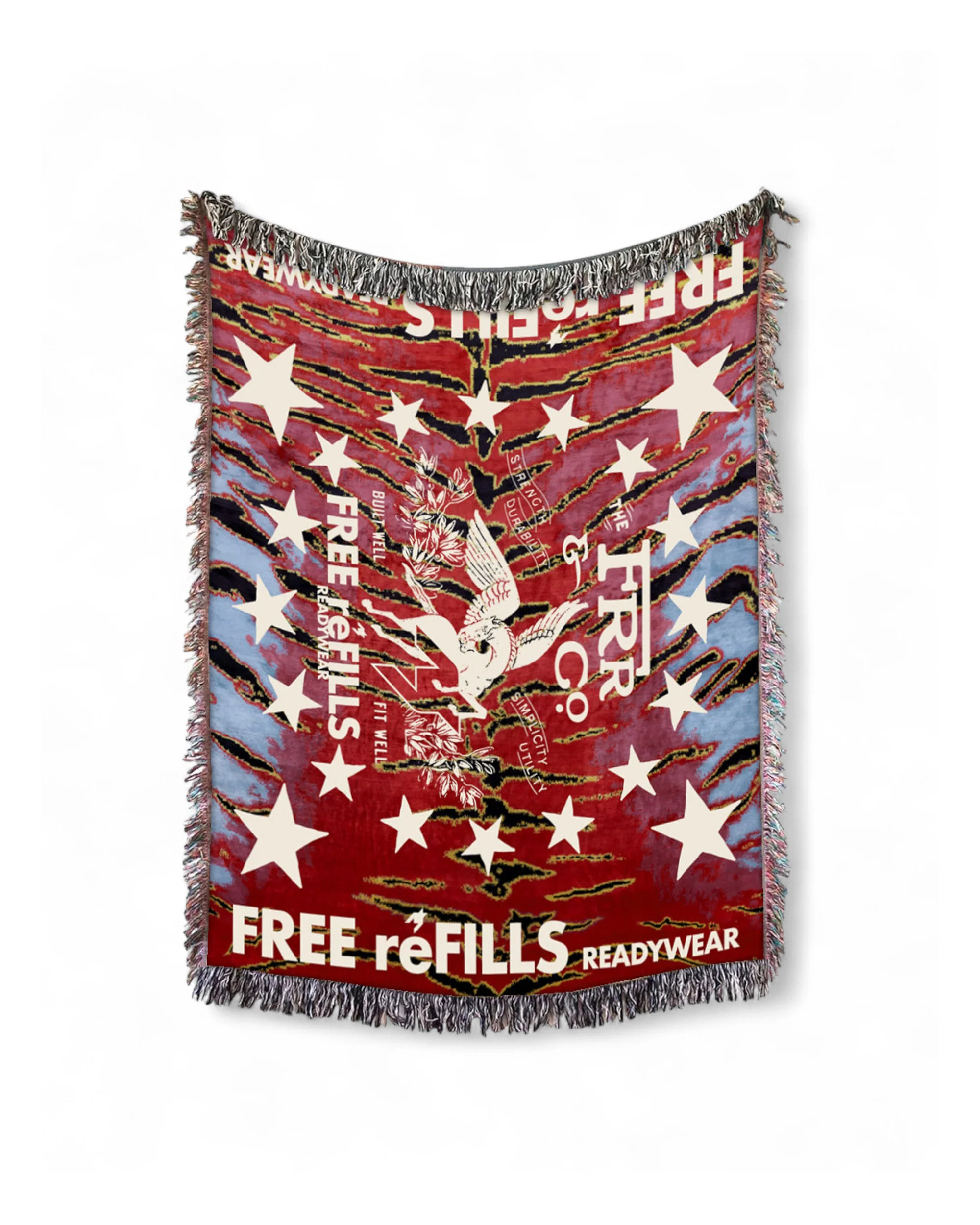 FR Woven Tapestry Blanket