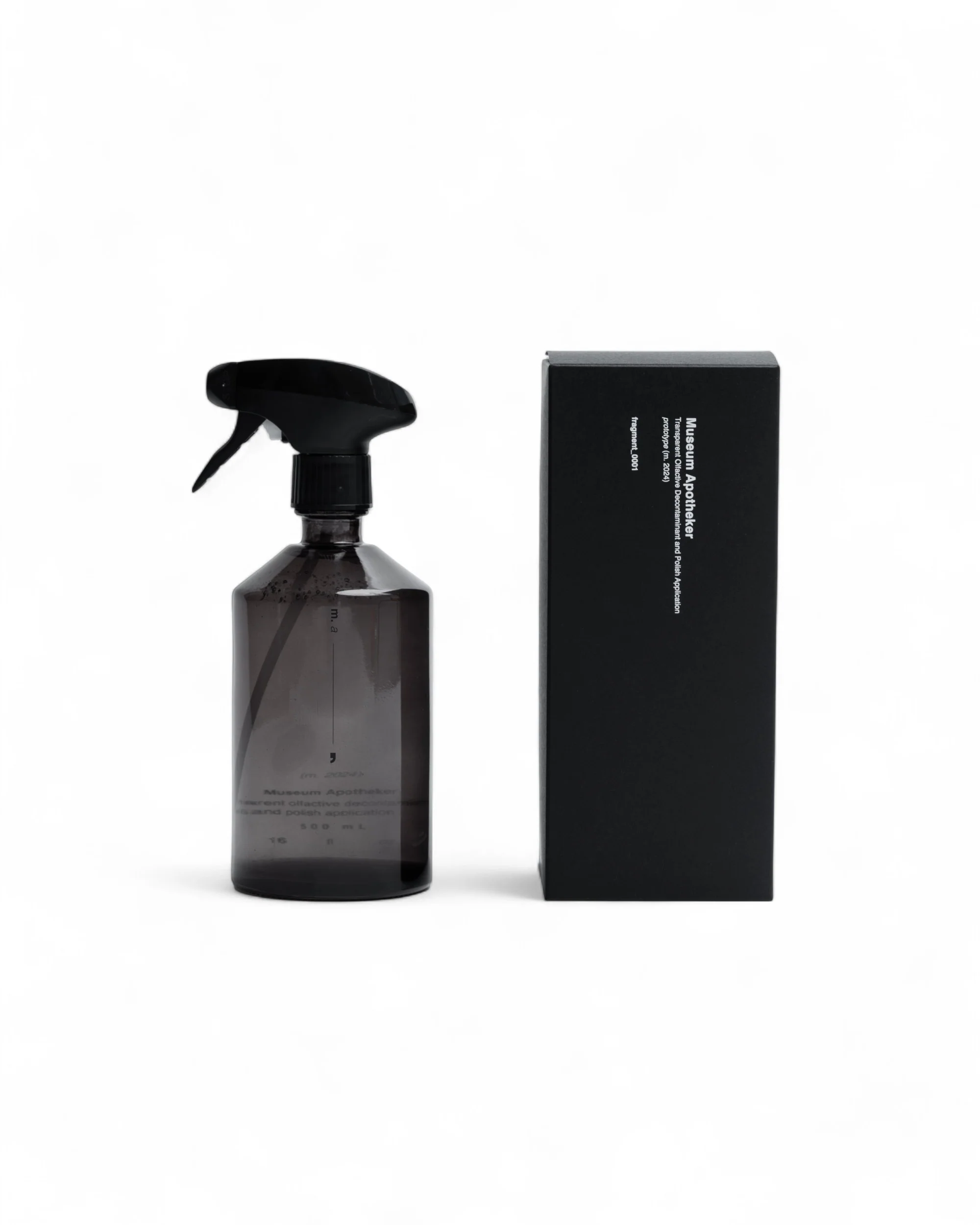 Fragment_0001 Transparent Olfactive Decontaminant and Polish Application