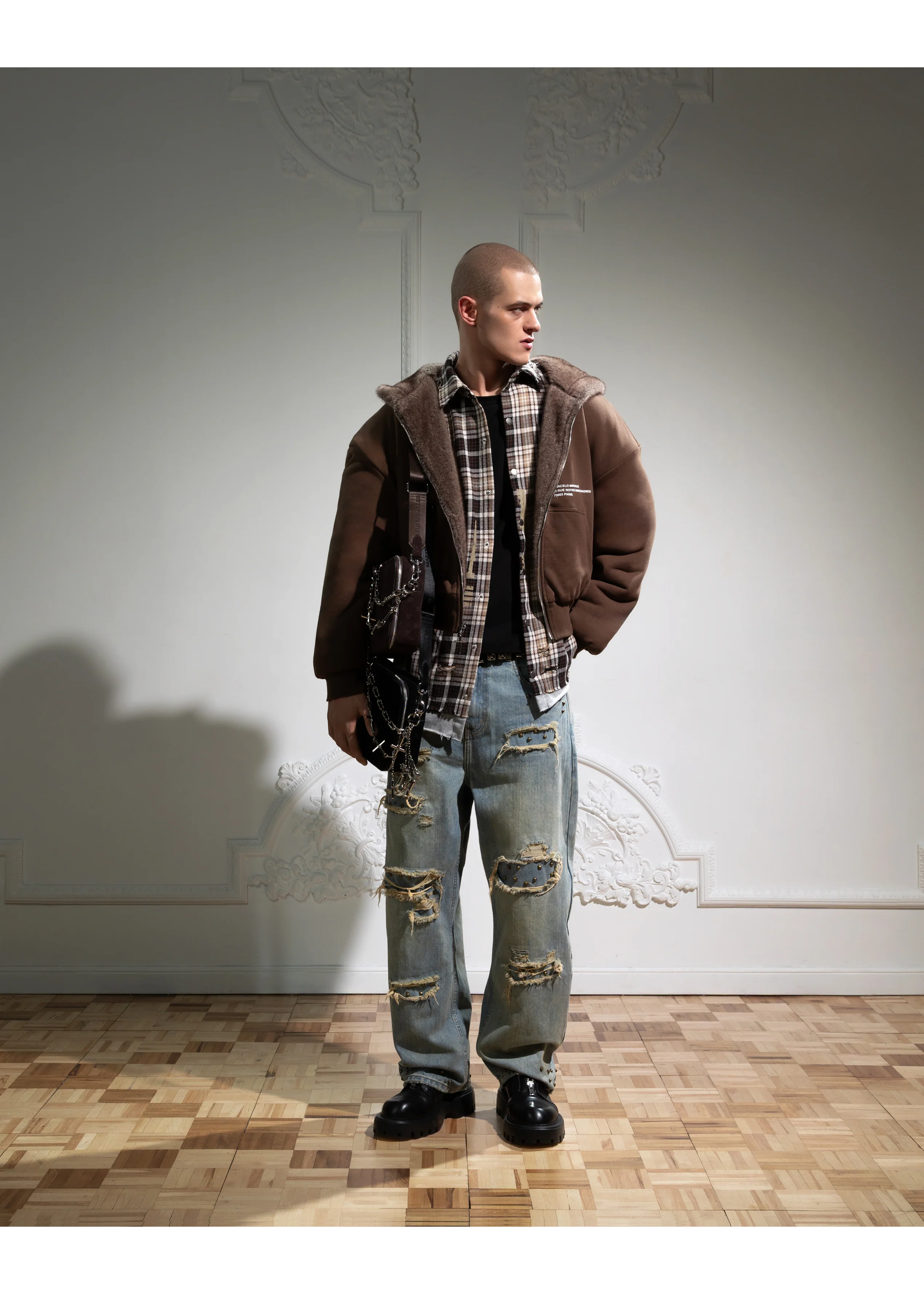 FRAGMENT SHIRT in BEIGE - Image 12