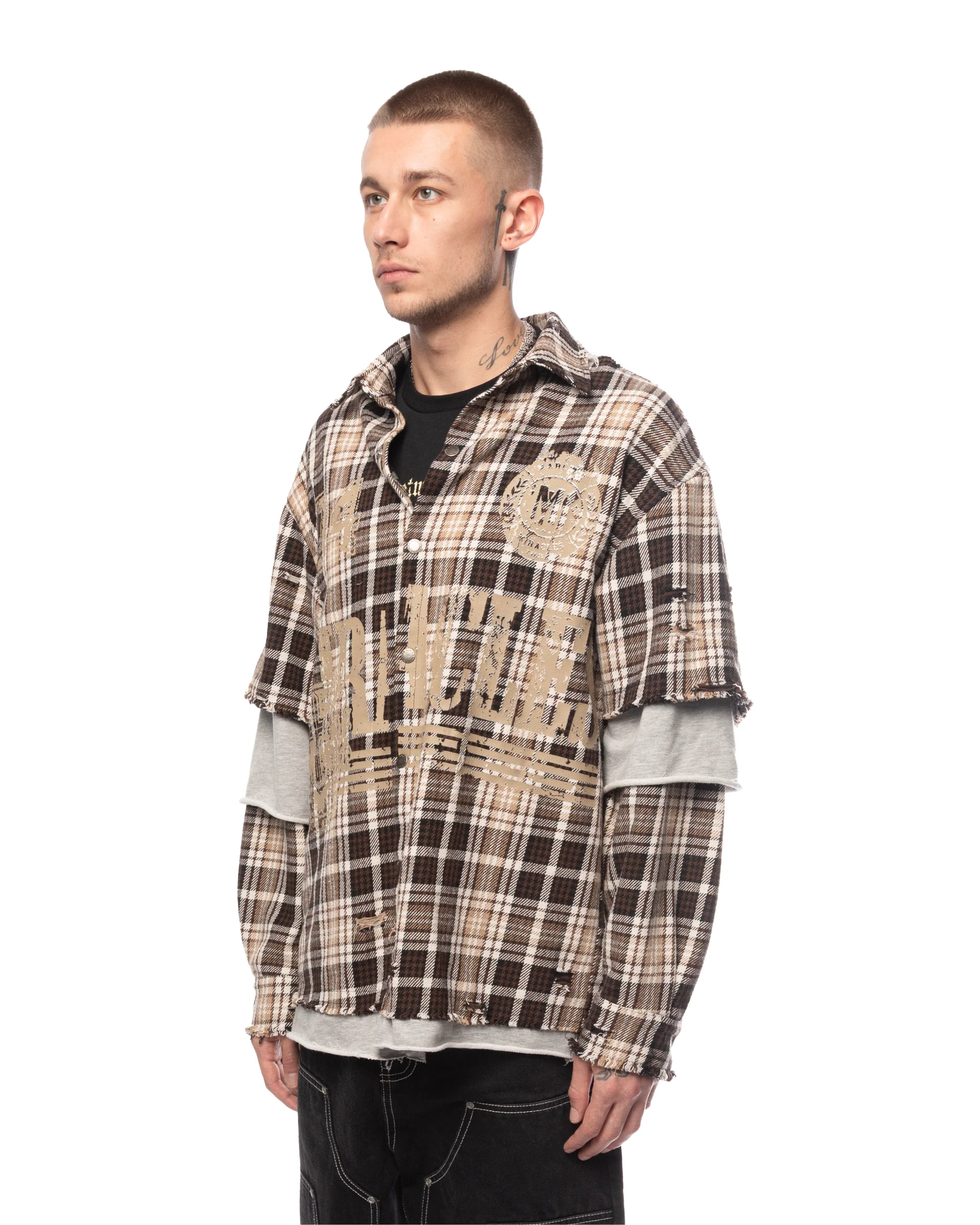 FRAGMENT SHIRT in BEIGE - Image 5
