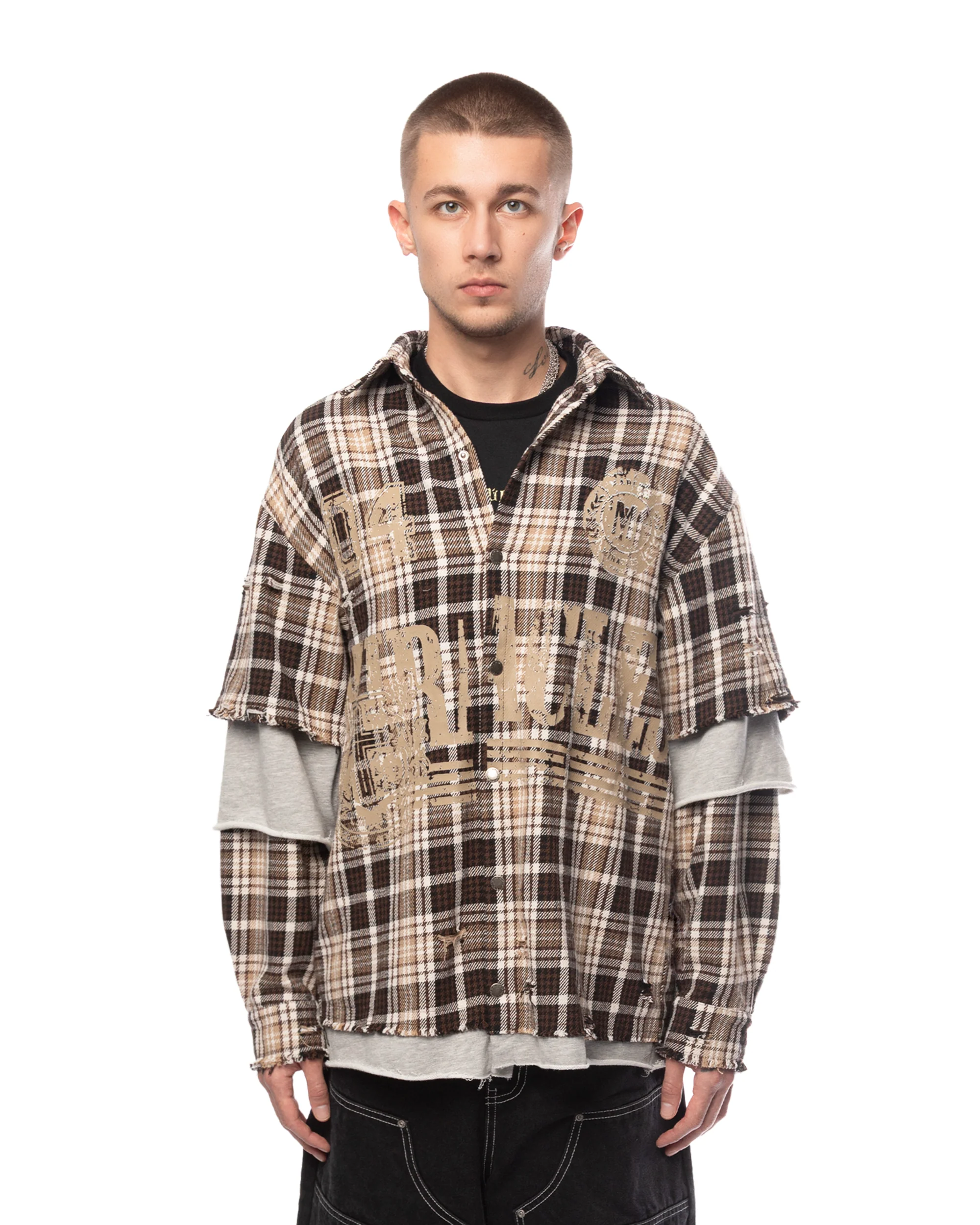 FRAGMENT SHIRT in BEIGE - Image 6