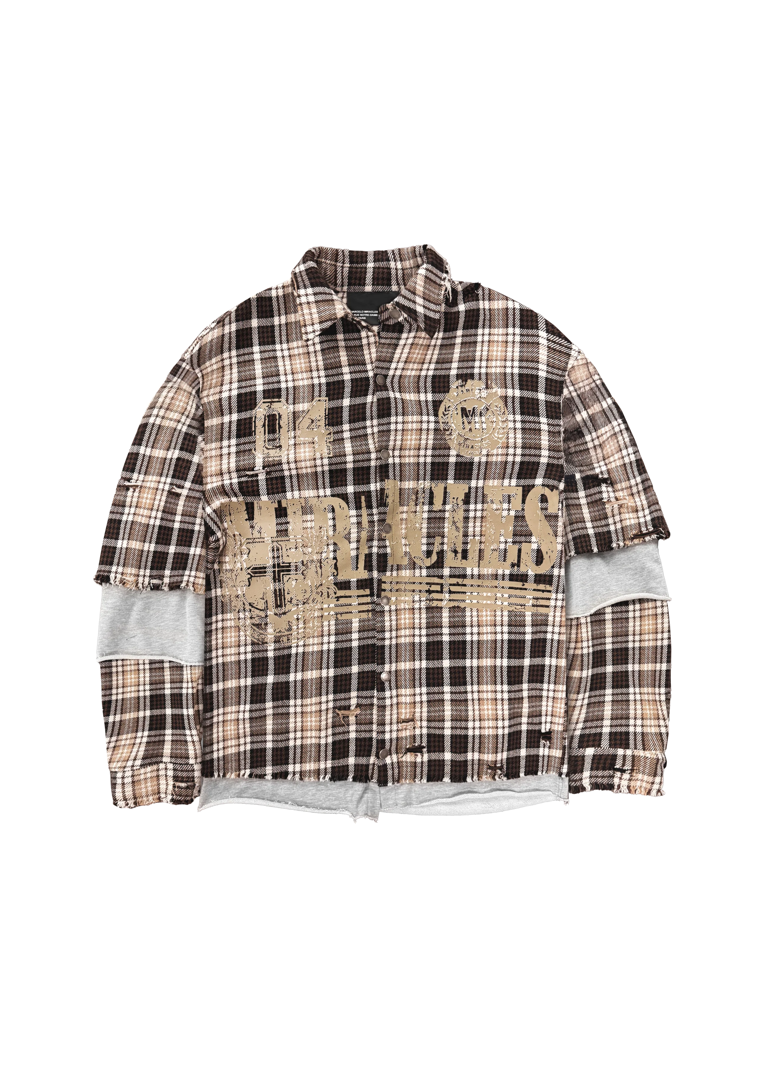 FRAGMENT SHIRT in BEIGE - Image 7