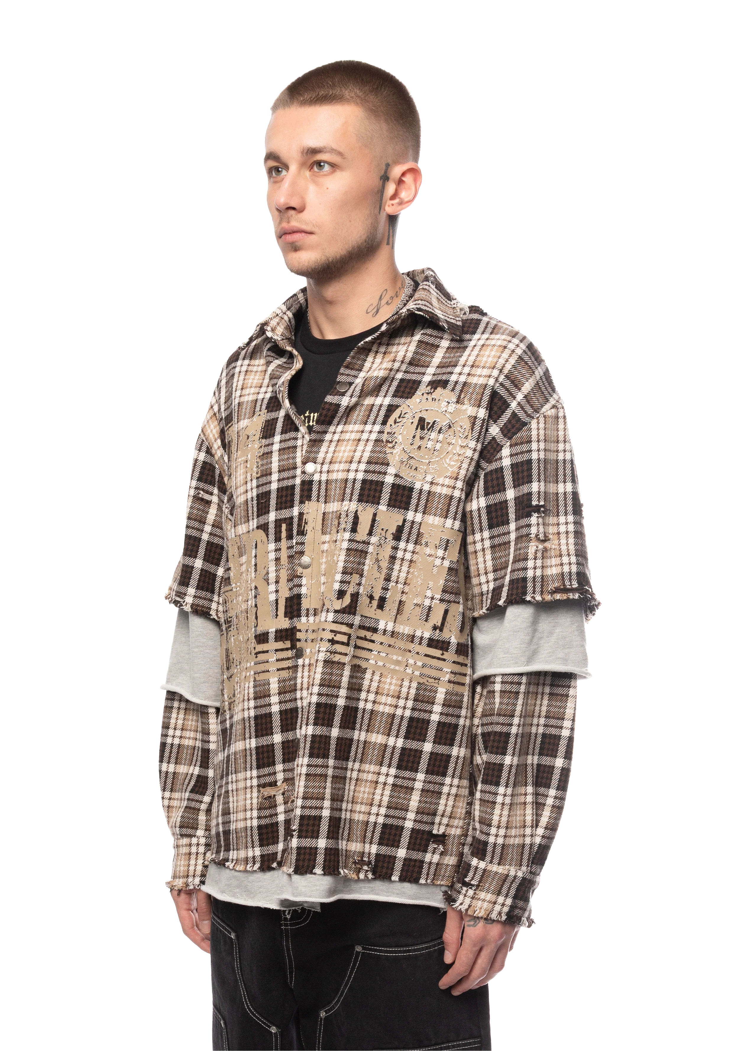 FRAGMENT SHIRT in BEIGE - Image 9