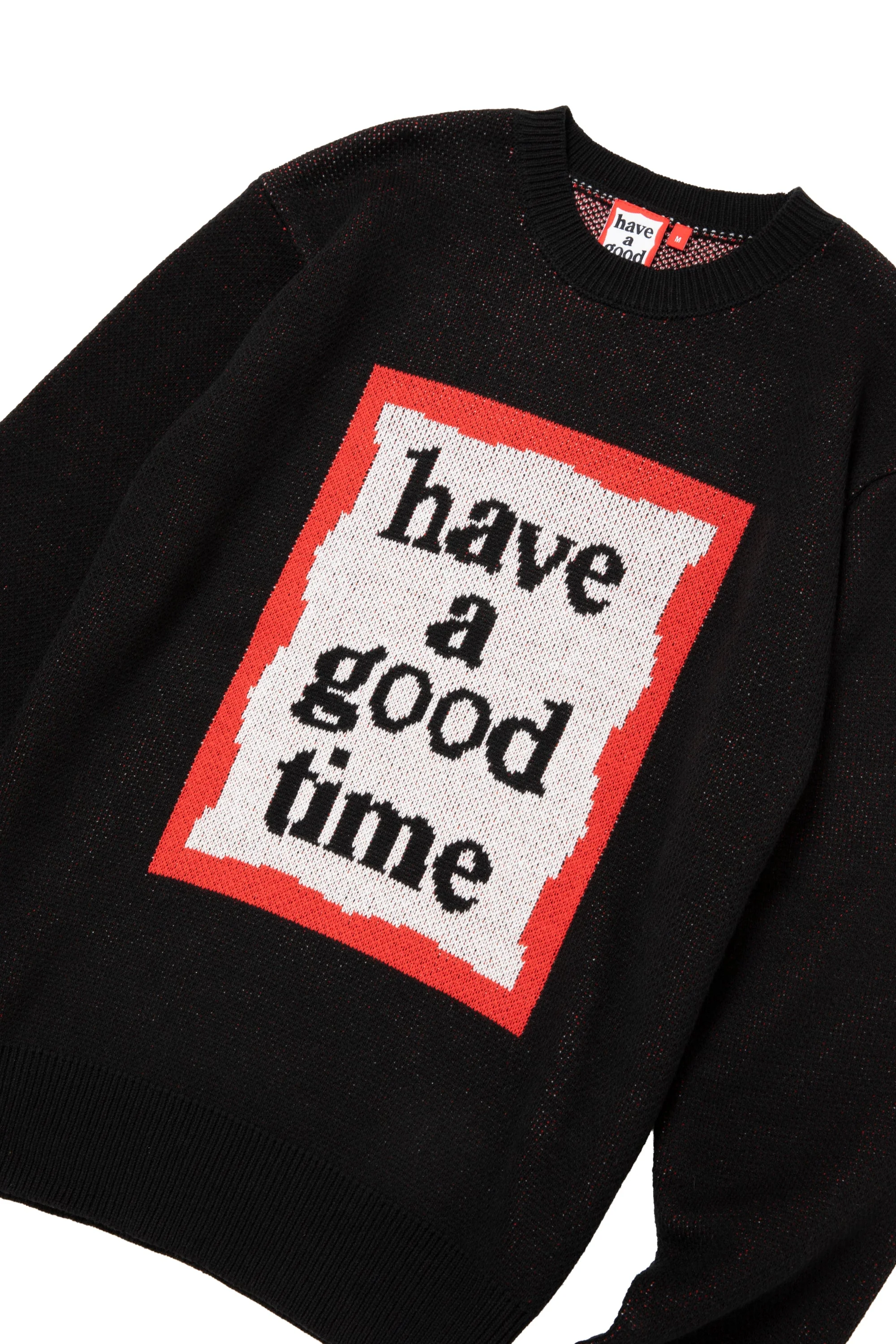 FRAME KNIT SWEATER BLACK - Image 4