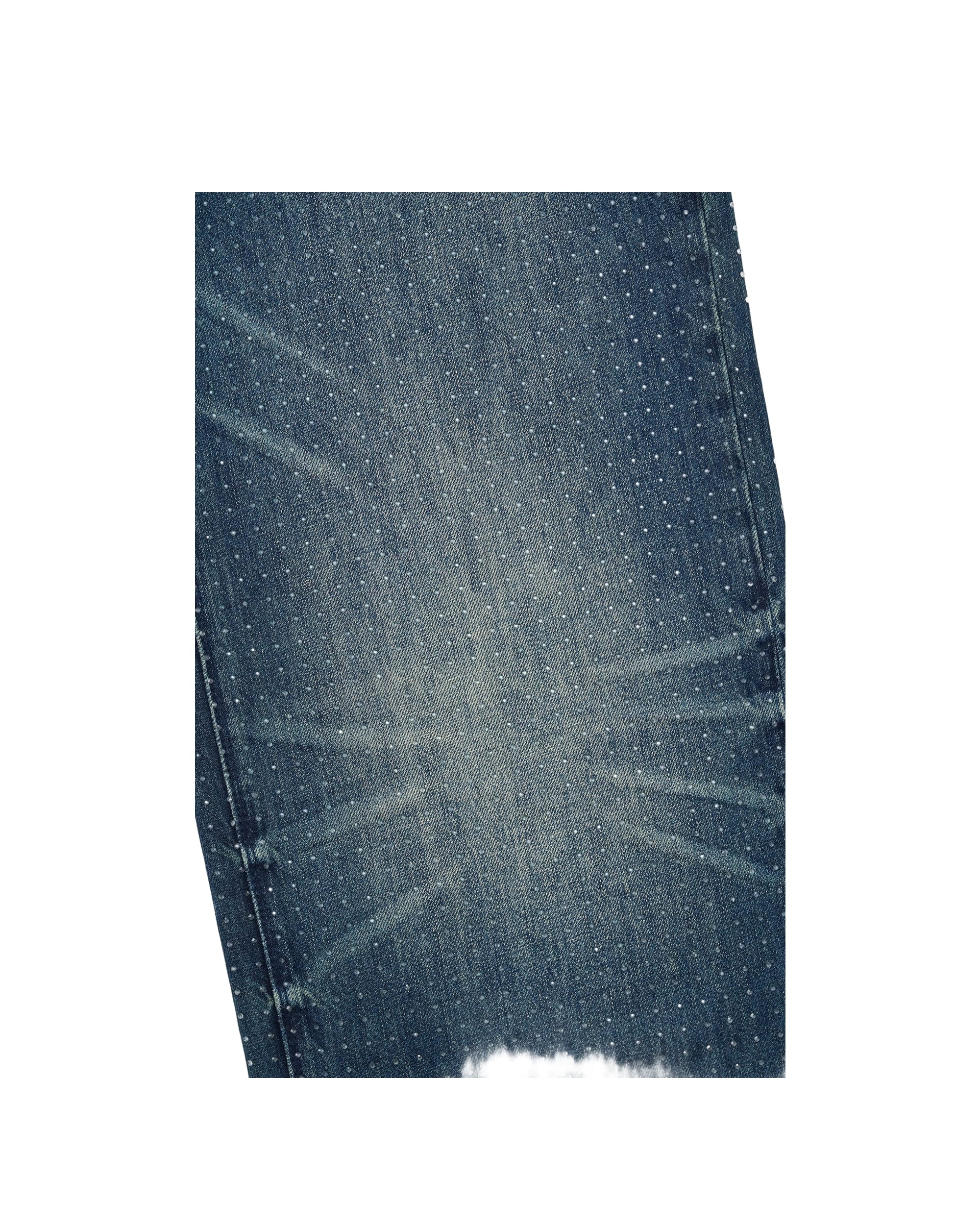 FRANCO WIDE LEG JEAN | DEEP SEA DRIFT CRYSTAL - Image 3