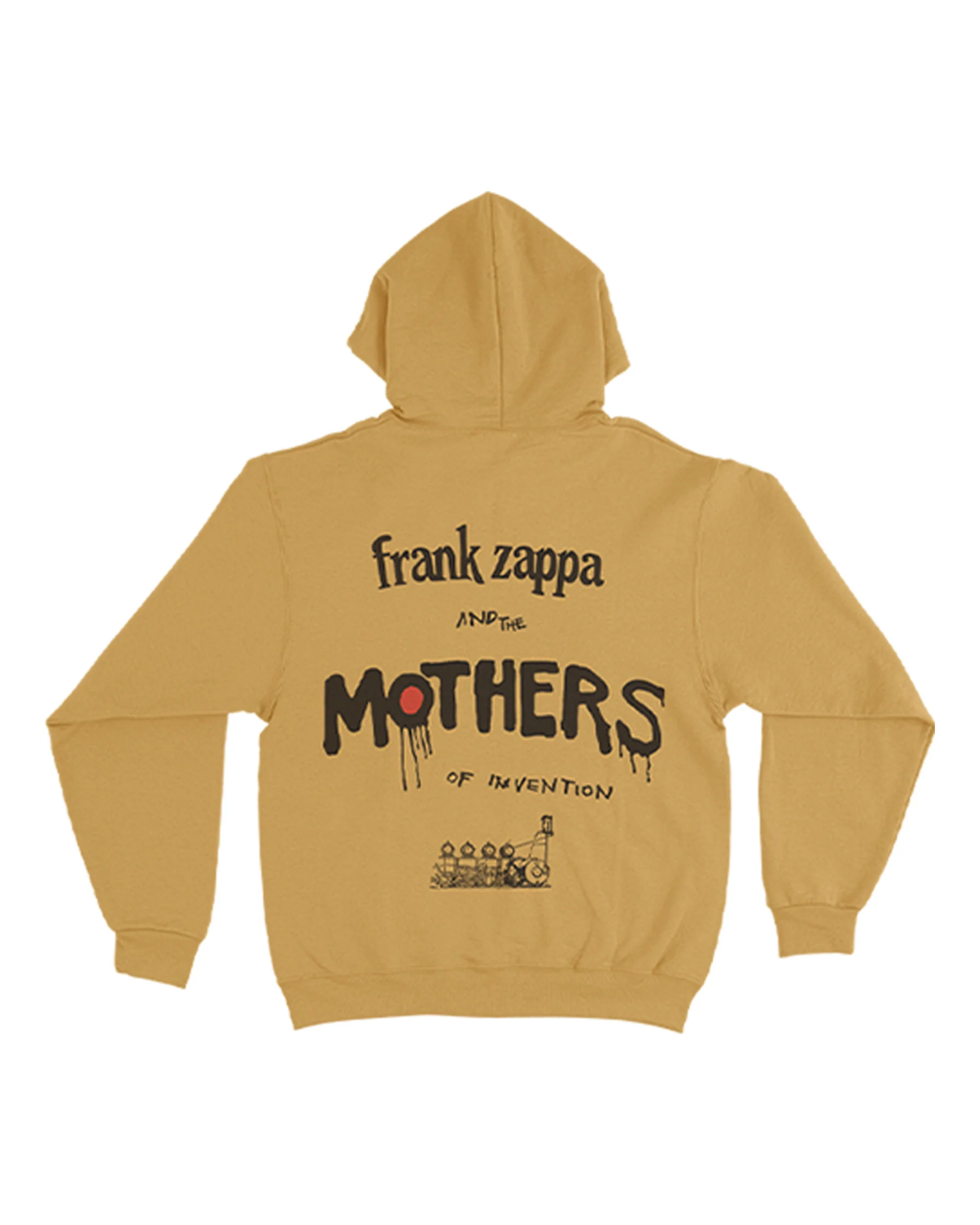 Frank Zappa and The Mothers of Invention Gold Hoodie - Image 2