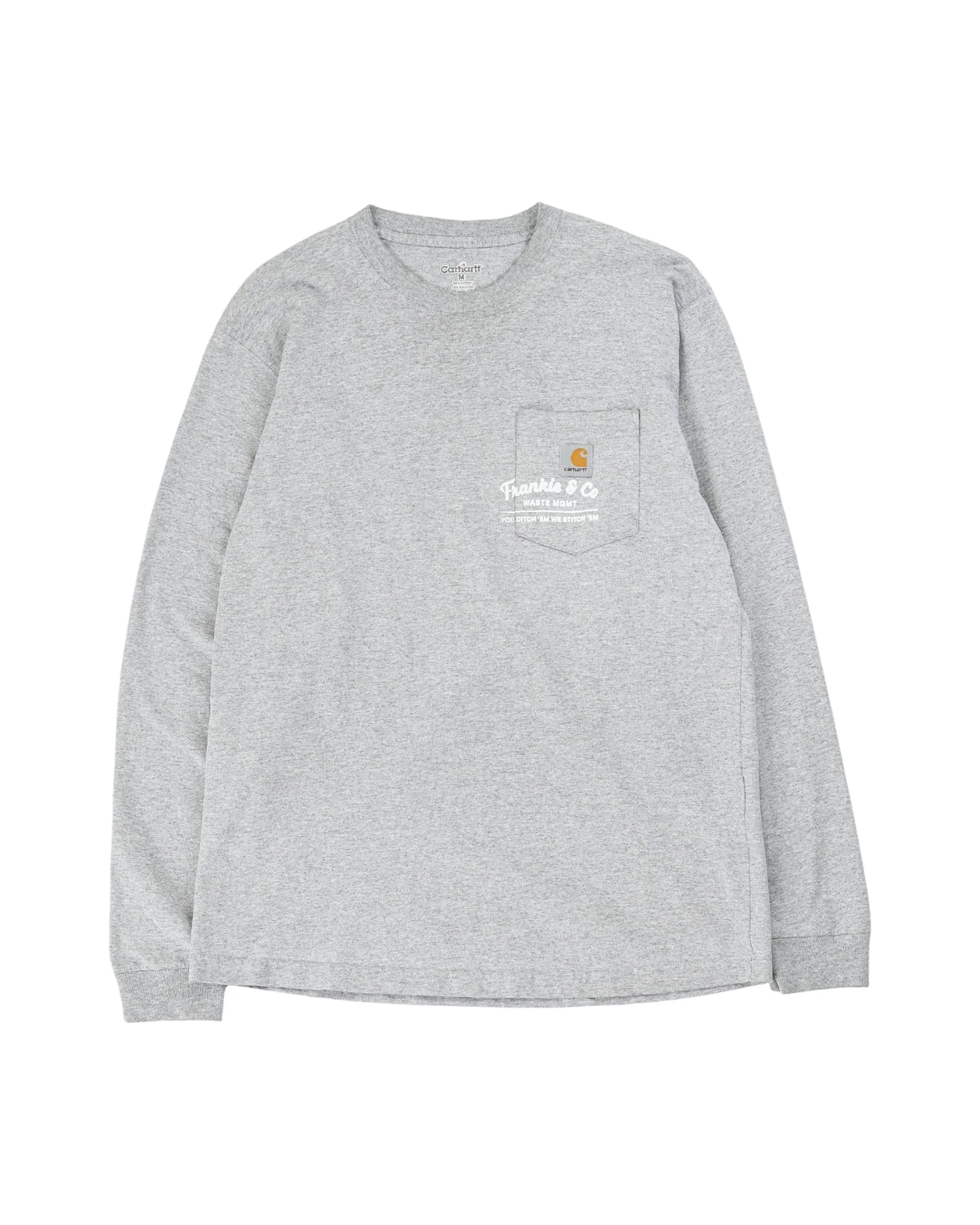 Frankie Waste Management Carhartt Long Sleeve Tee - M
