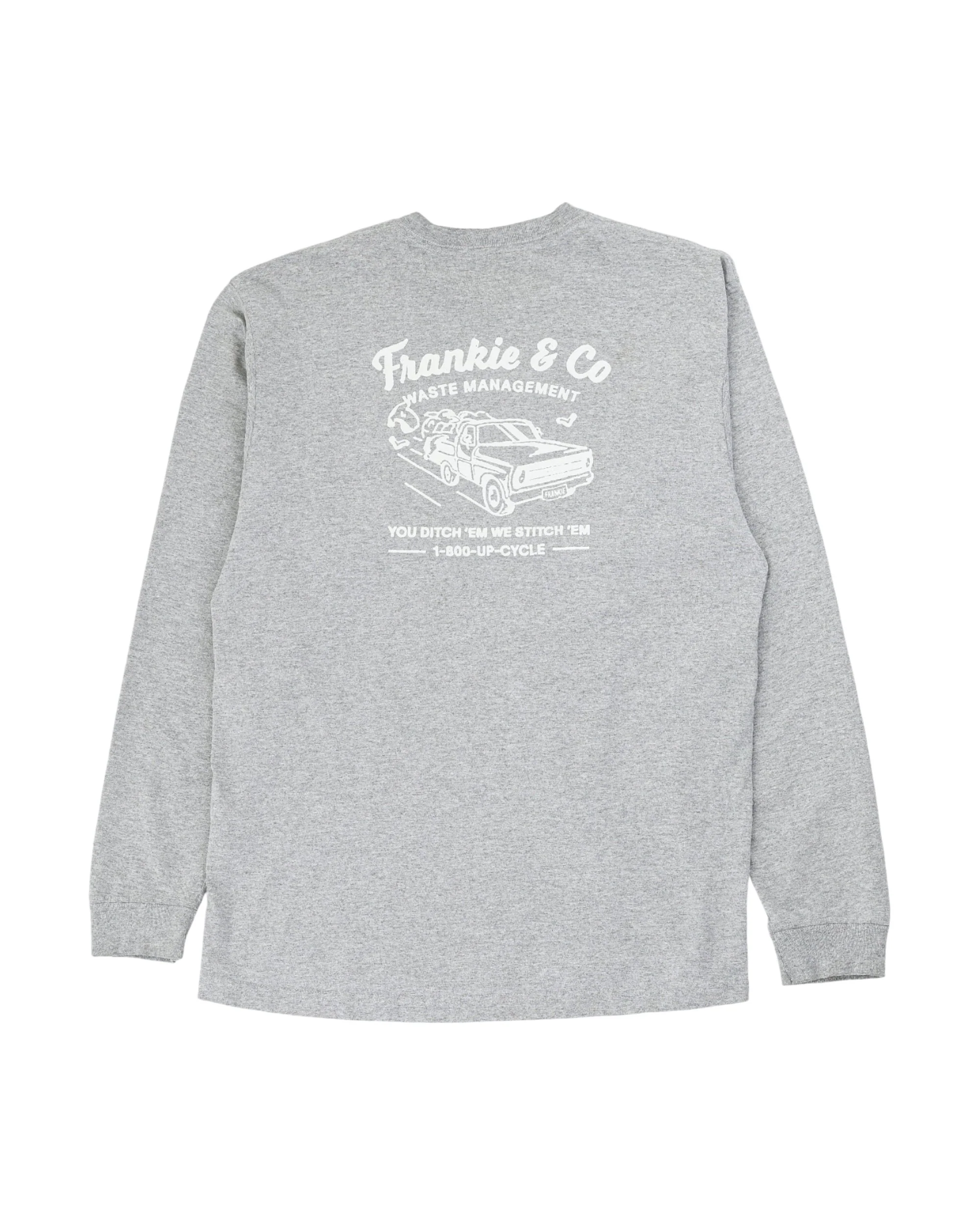 Frankie Waste Management Carhartt Long Sleeve Tee - M - Image 2