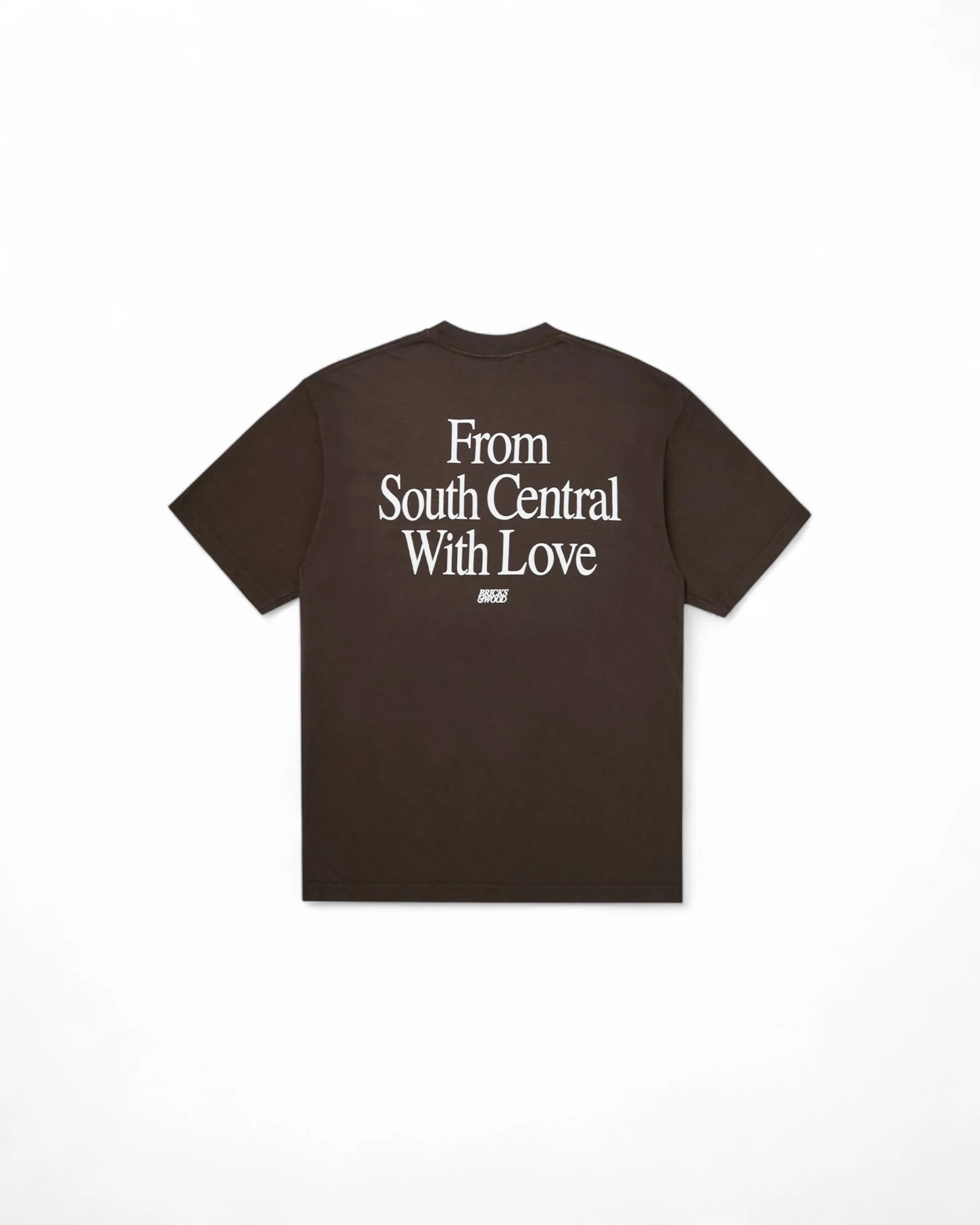 From South Central W/ Love Tee - Chocolate - Image 2