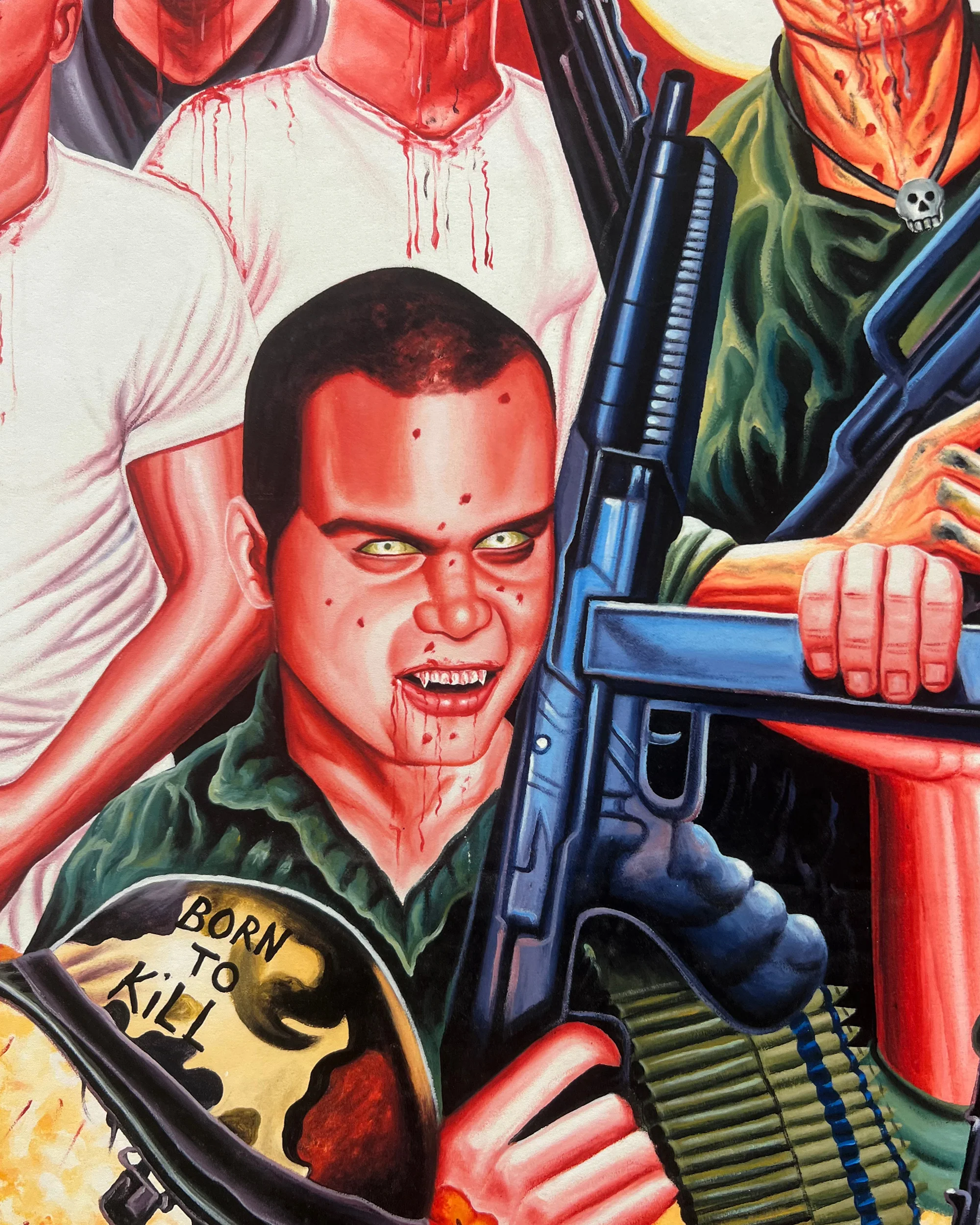 Full Metal Jacket - Limited Edition Archival Giclée Print from Static Medium by Salvation - Image 2
