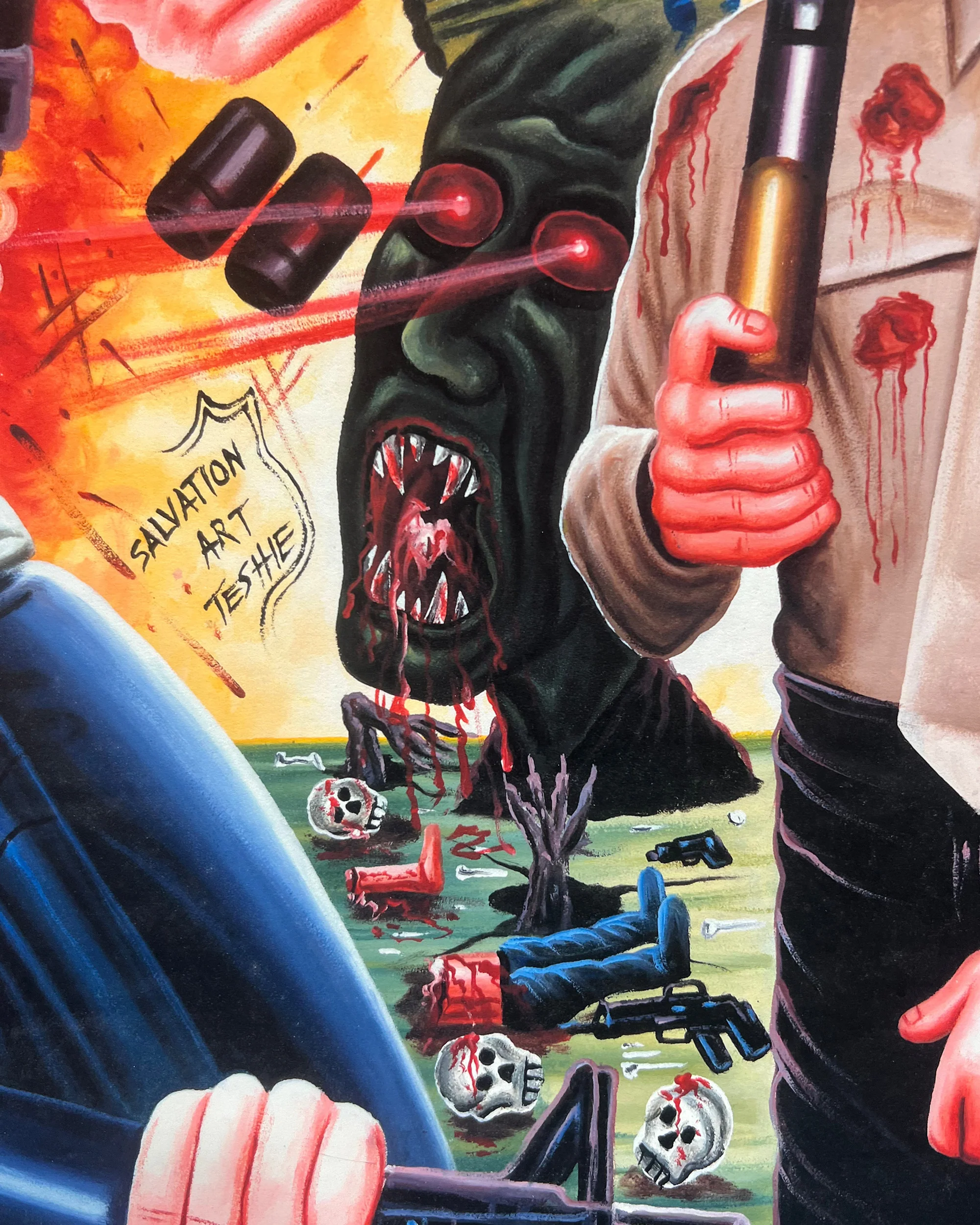 Full Metal Jacket - Limited Edition Archival Giclée Print from Static Medium by Salvation - Image 6