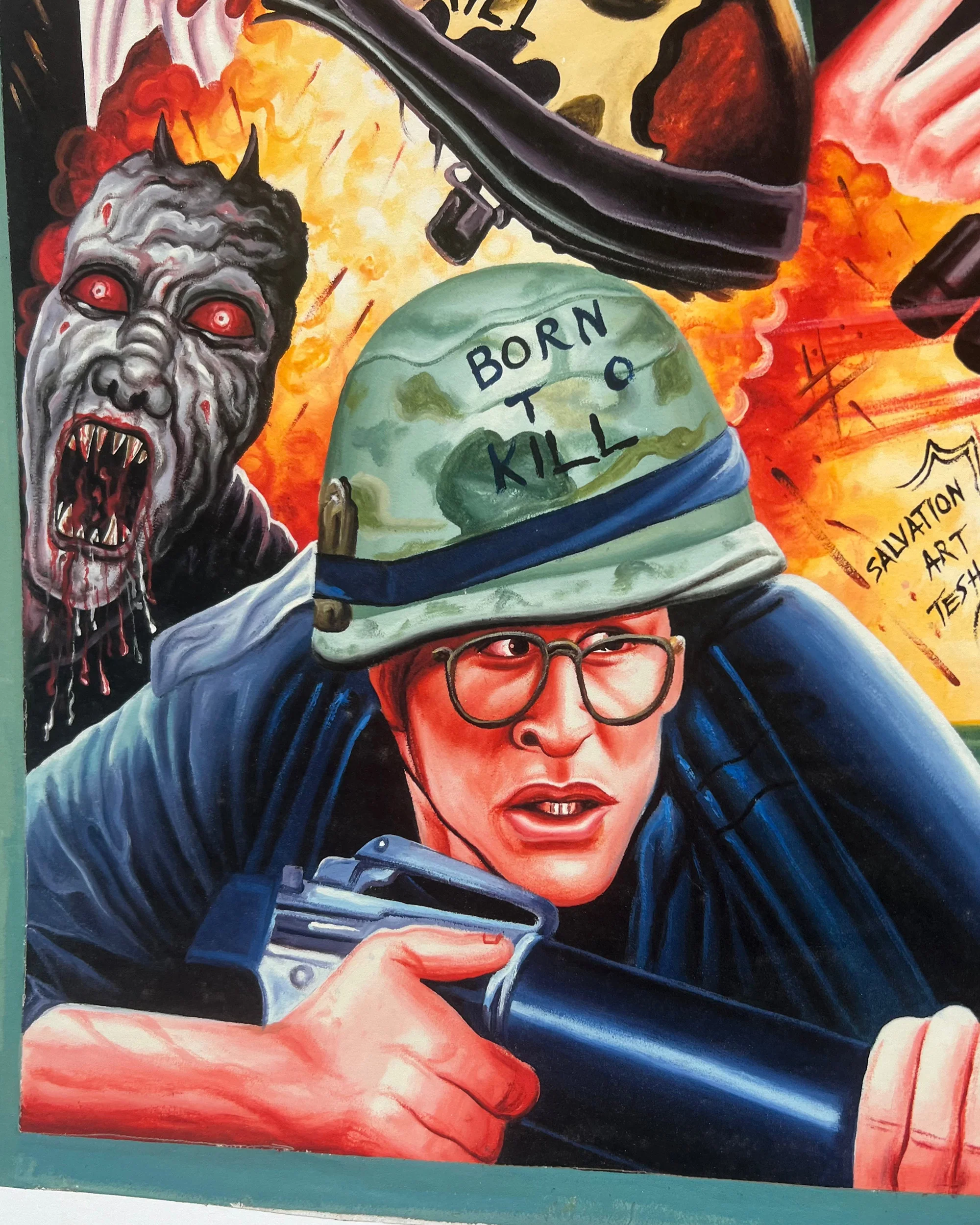Full Metal Jacket - Limited Edition Archival Giclée Print from Static Medium by Salvation - Image 7