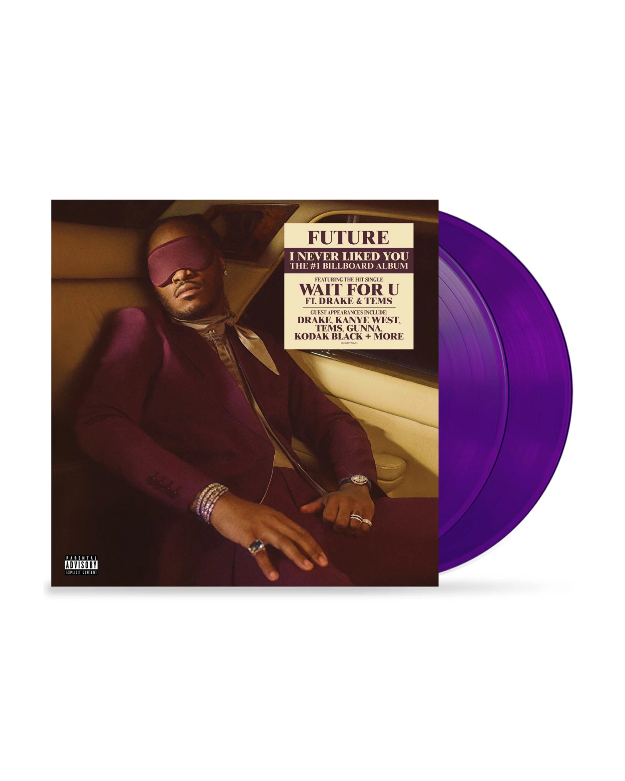 FUTURE - I NEVER LIKED YOU Deluxe Opaque Purple Vinyl