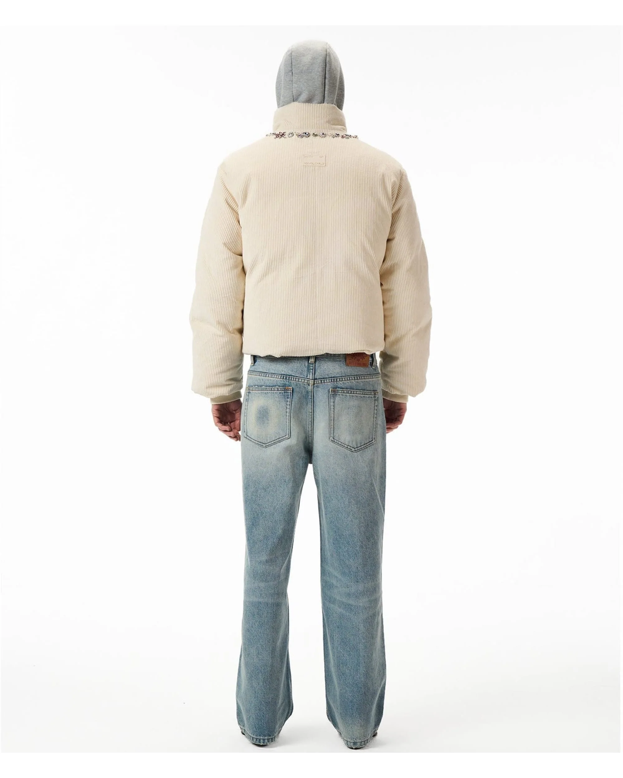Future Relic Gemstone Corduroy Puffer - Image 6