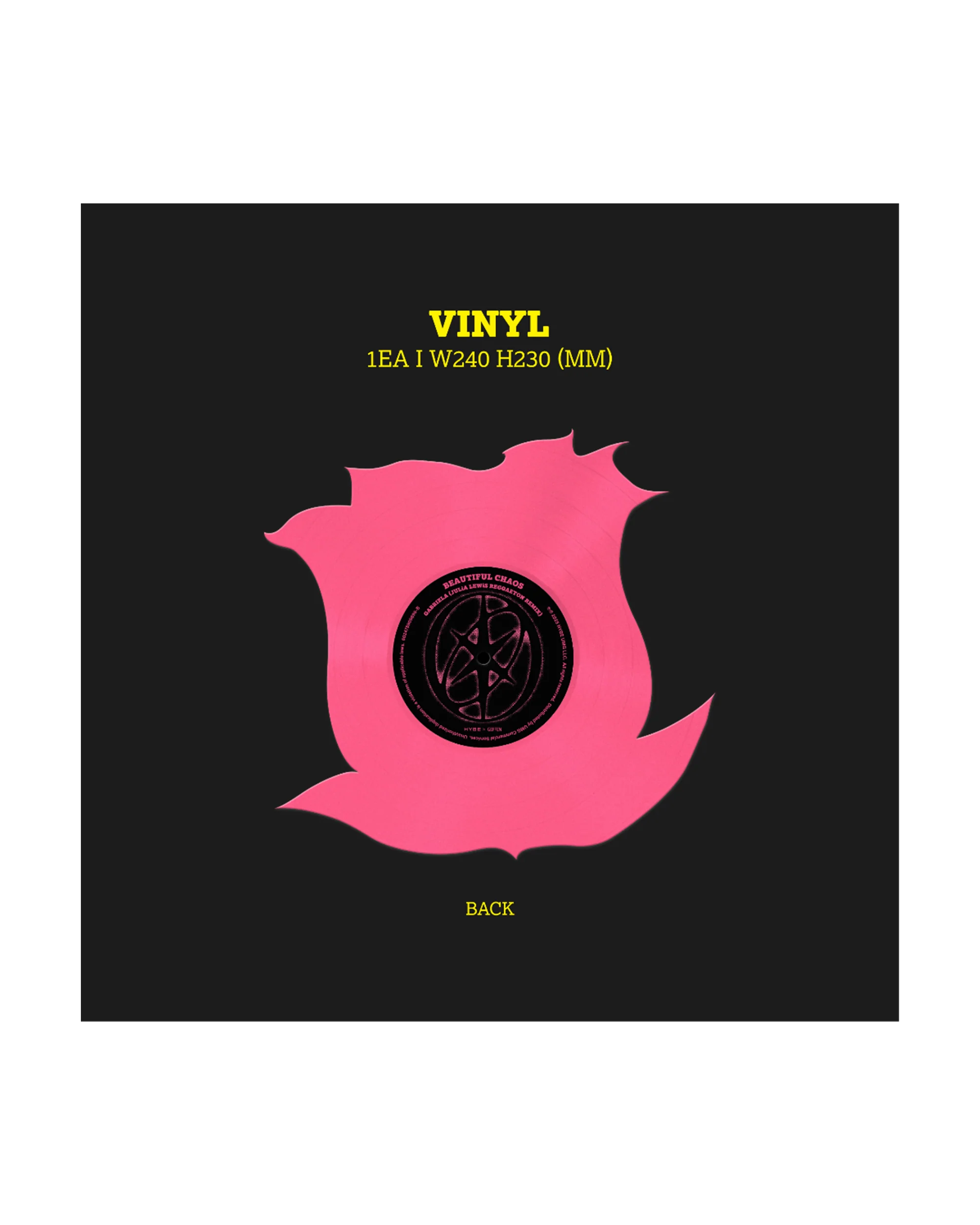 Gabriela Rose Die-Cut 7" Vinyl - Image 3
