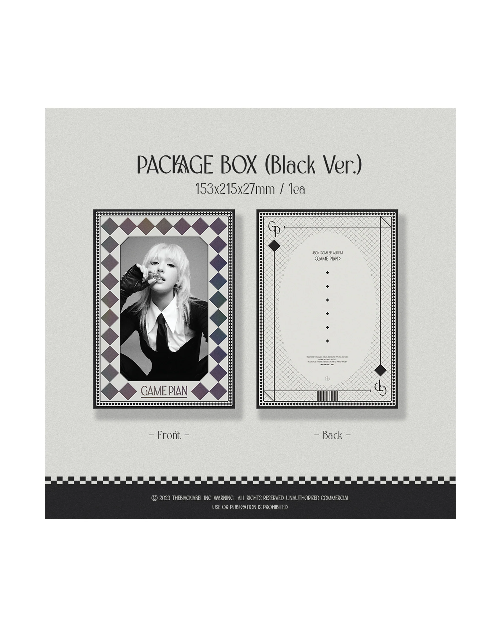 GAME PLAN CD (Black Version) - Image 3