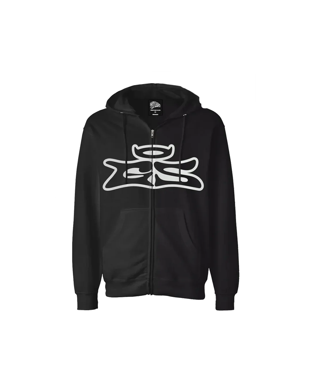 GATITAS SANDUNGUERAS VOL. 1 Black Zip Up Hoodie