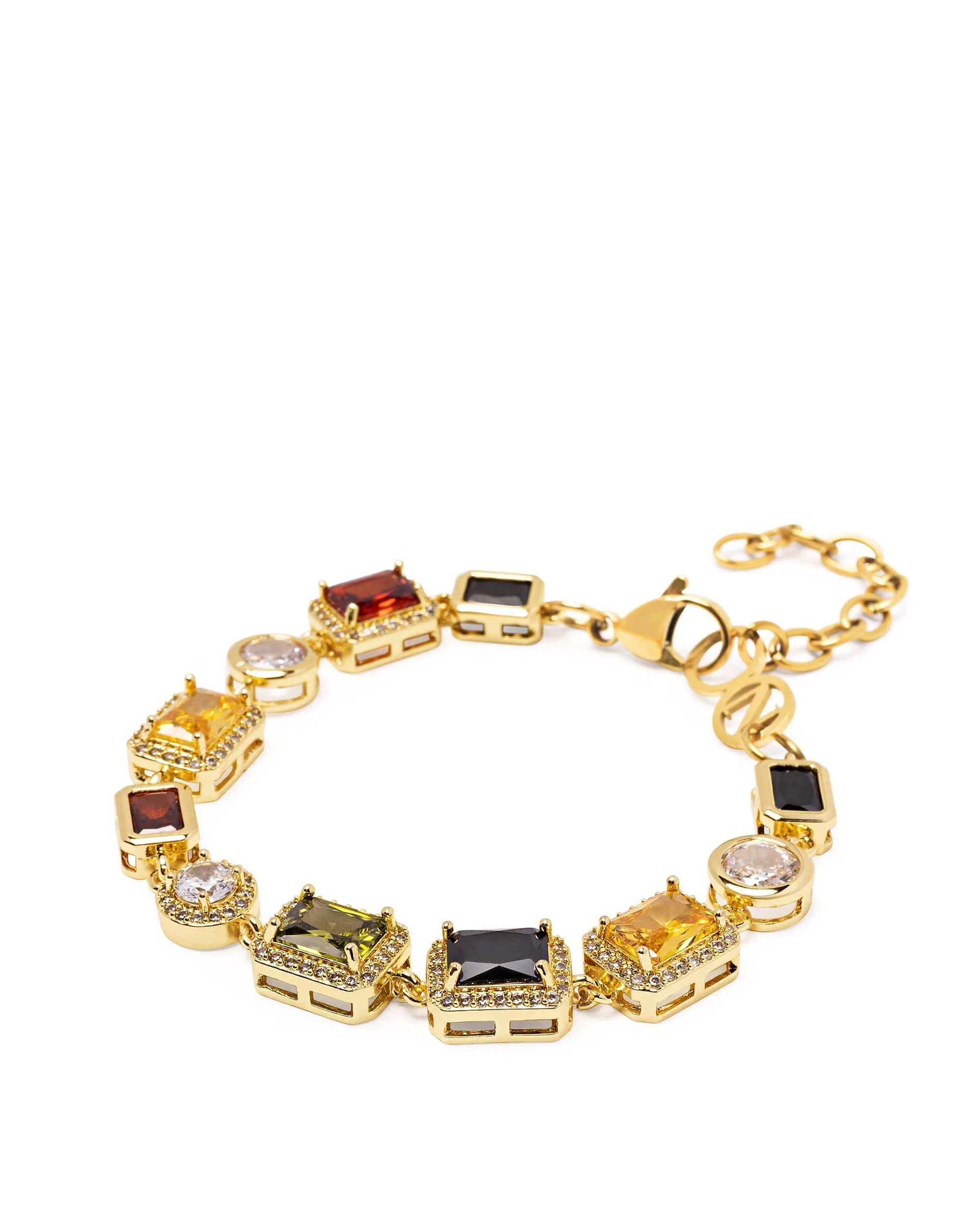 Gemstone Bracelet in Gold - Image 3
