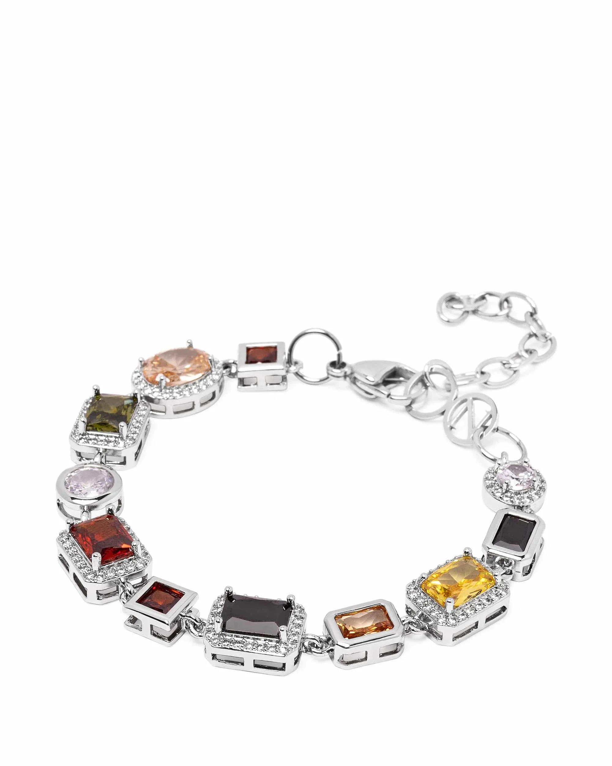 Gemstone Bracelet in Silver - Image 3