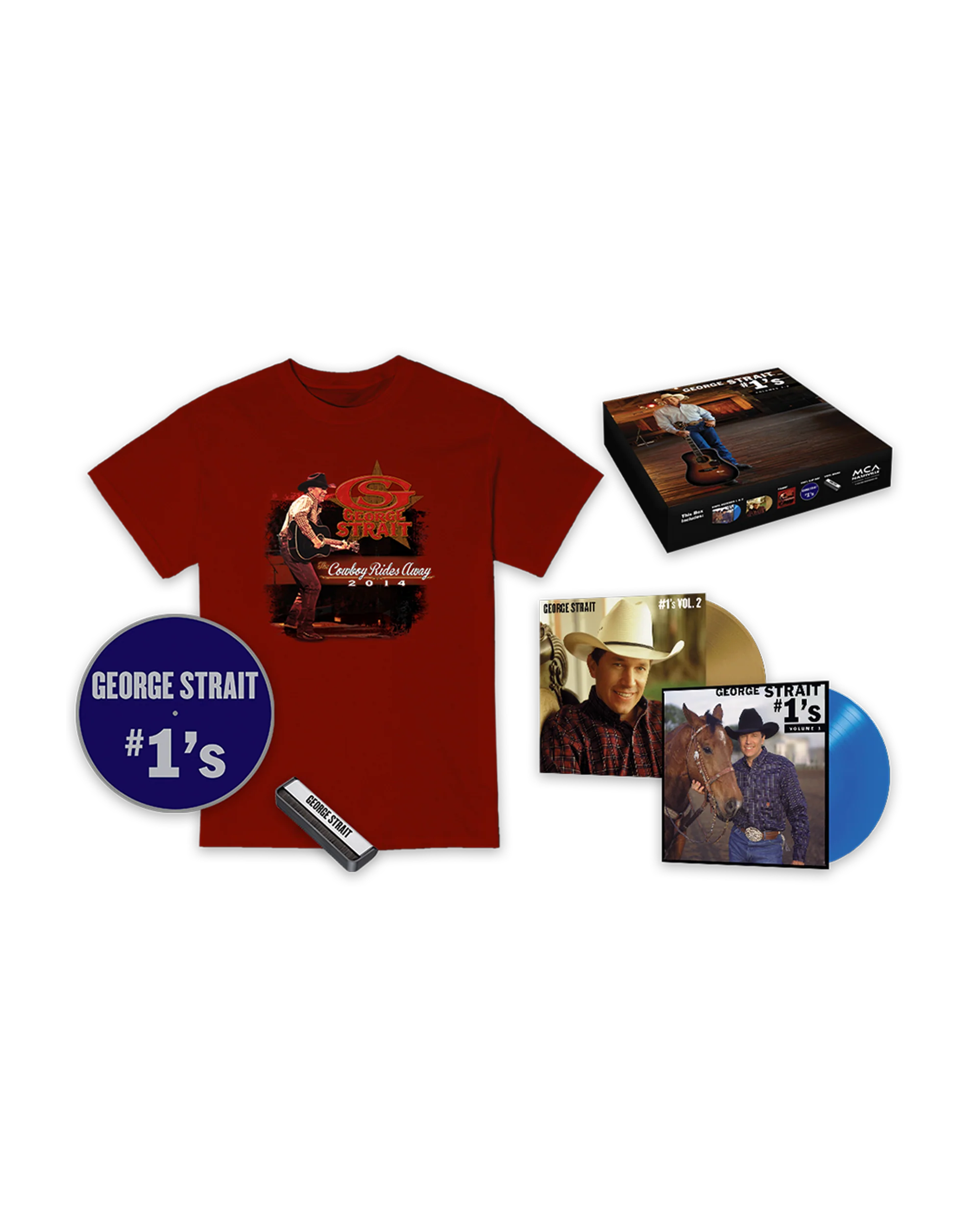 George Strait #1's Vol. 1 & 2 Vinyl Box Set