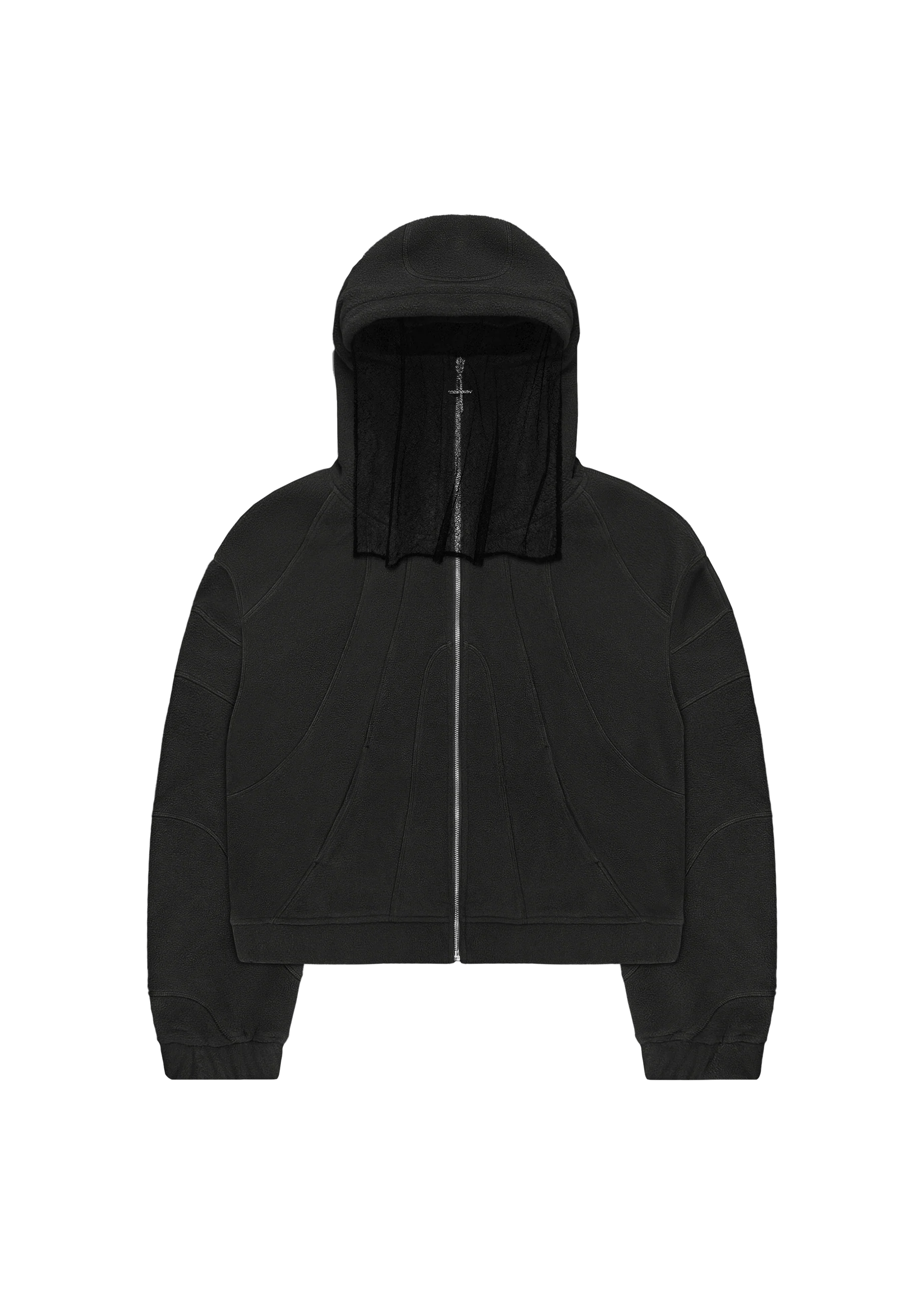 GHOST FLEECE in BLACK - Image 7