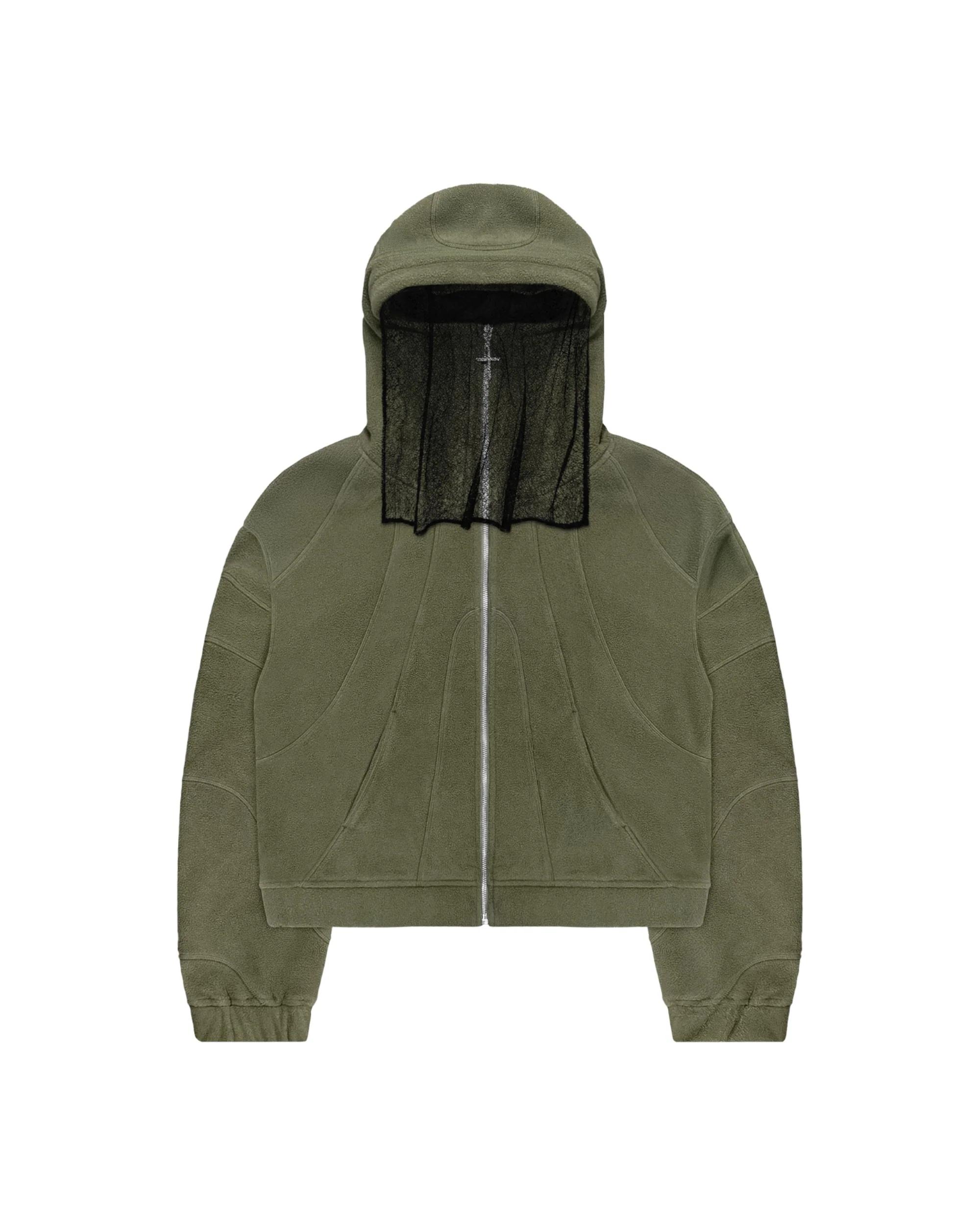 GHOST FLEECE in GREEN