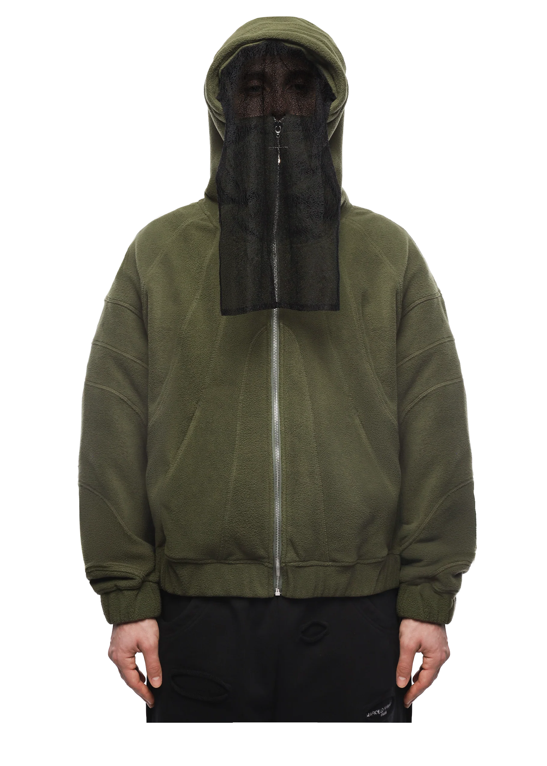 GHOST FLEECE in GREEN - Image 12