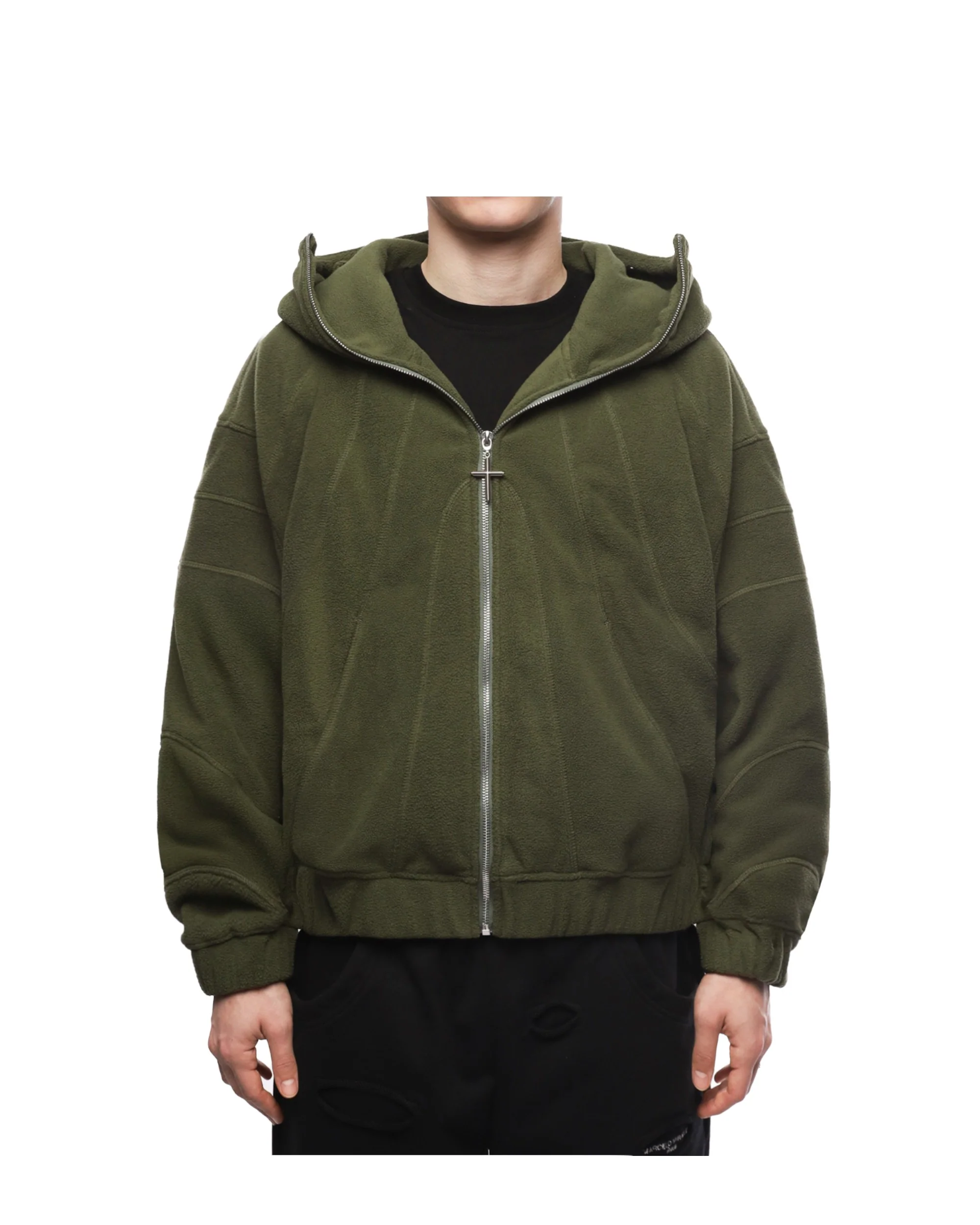 GHOST FLEECE in GREEN - Image 2