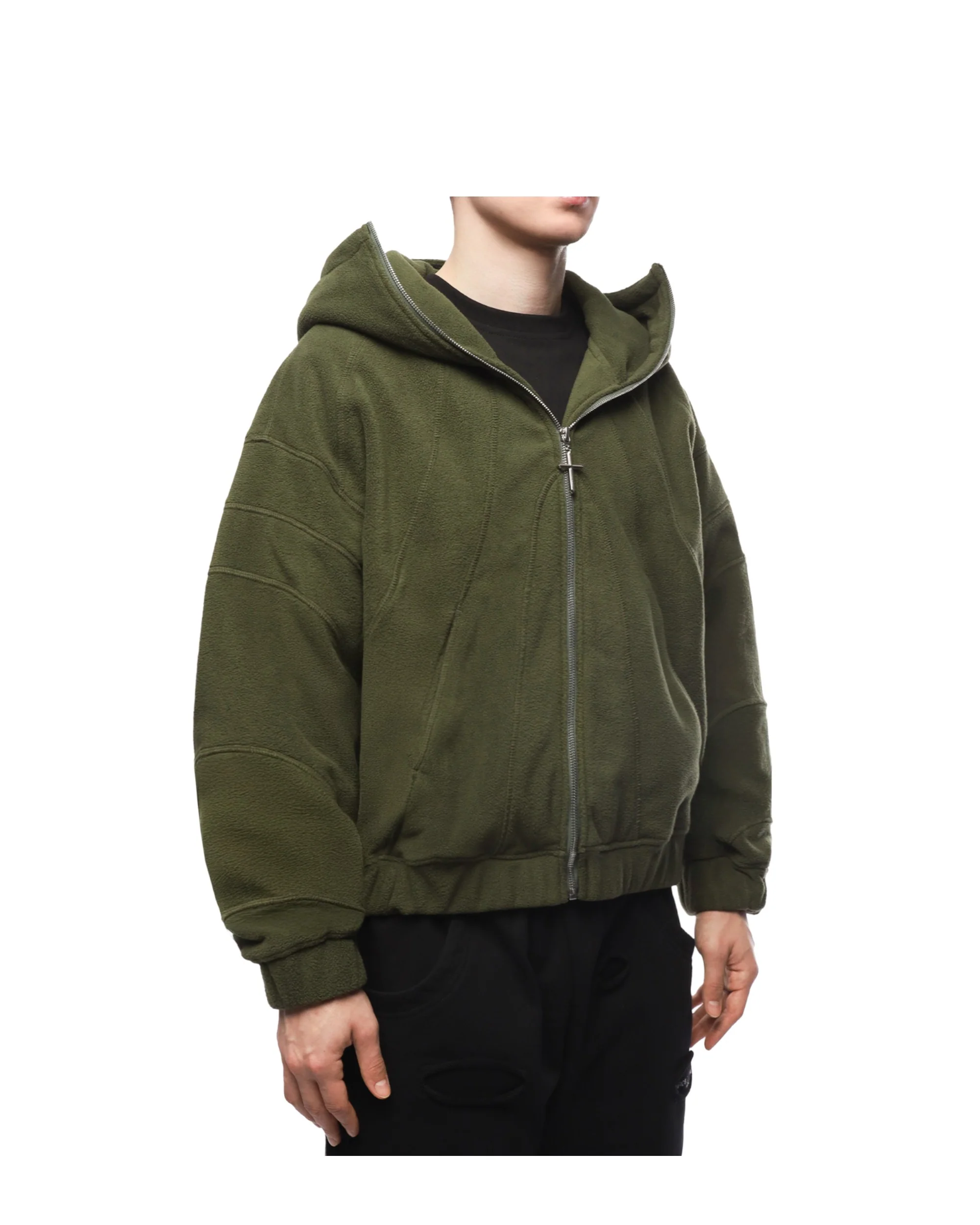 GHOST FLEECE in GREEN - Image 3