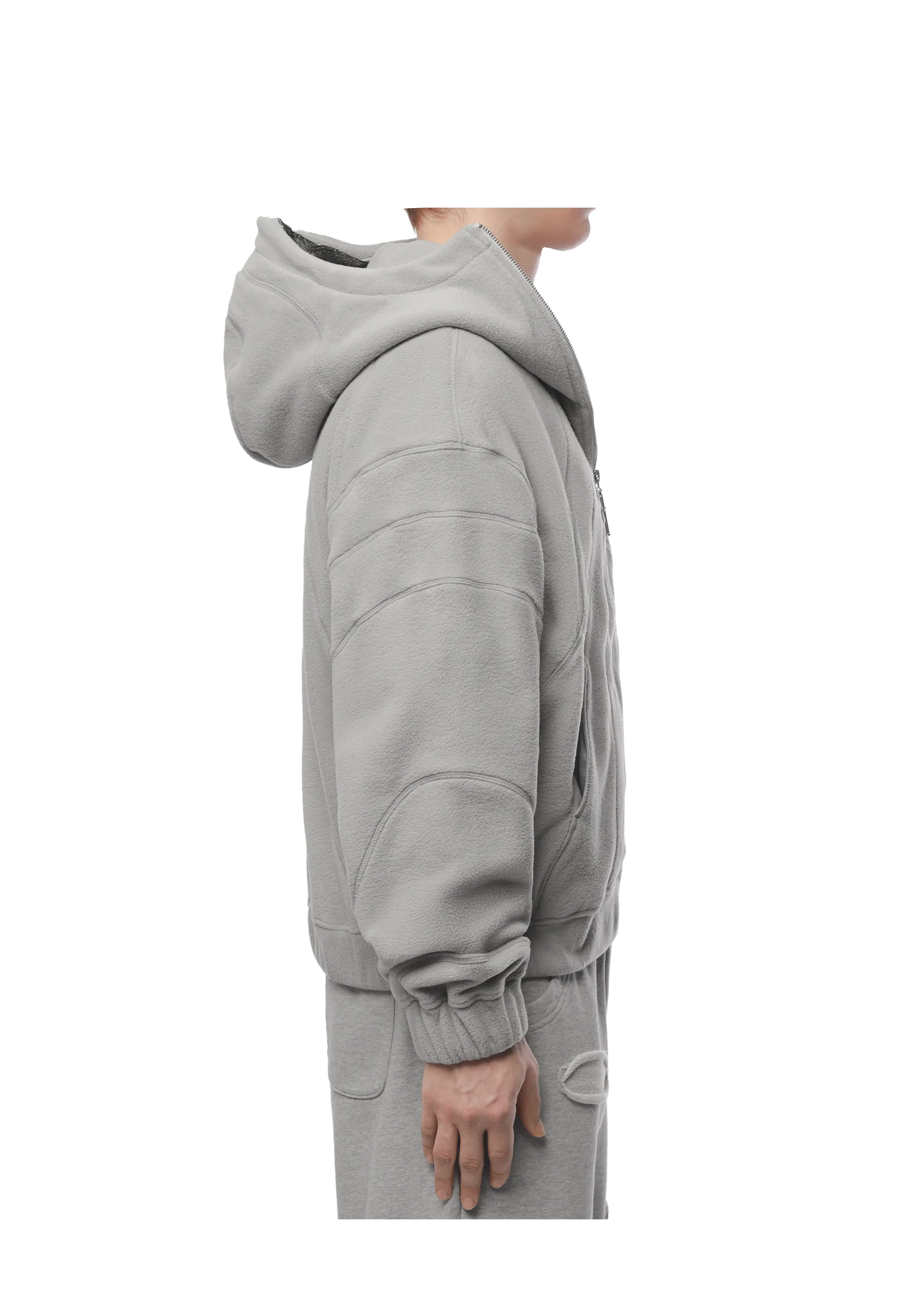 GHOST FLEECE in GREY - Image 10