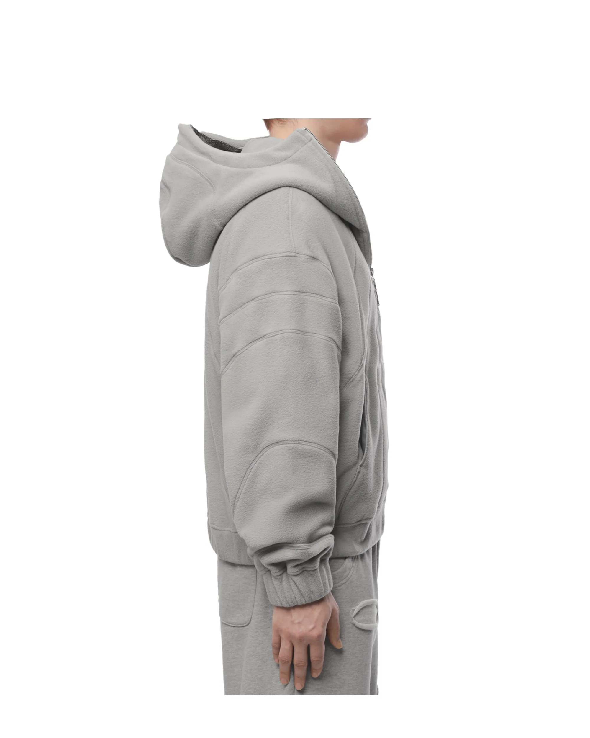 GHOST FLEECE in GREY - Image 4
