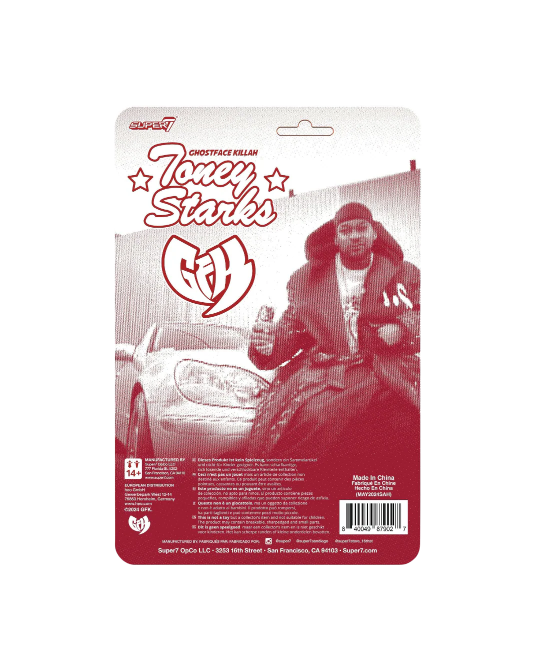 Ghostface Killah ReAction Figures - Ghostface Killah (Toney Starks) - Image 5