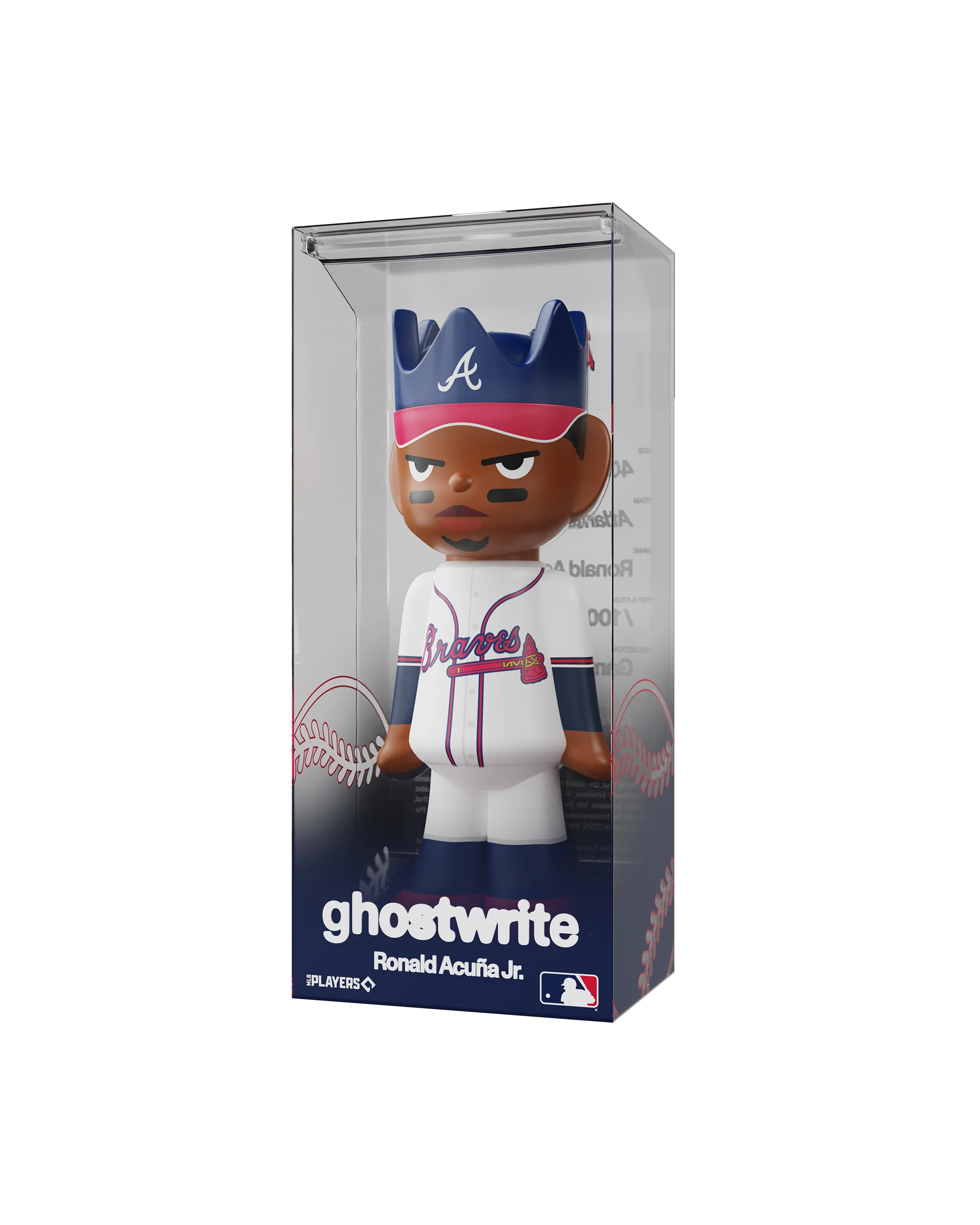 ghostwrite x MLB "Game Face" Ronald Acuña Jr. 400% 2025 (Edition of 100) - Image 4