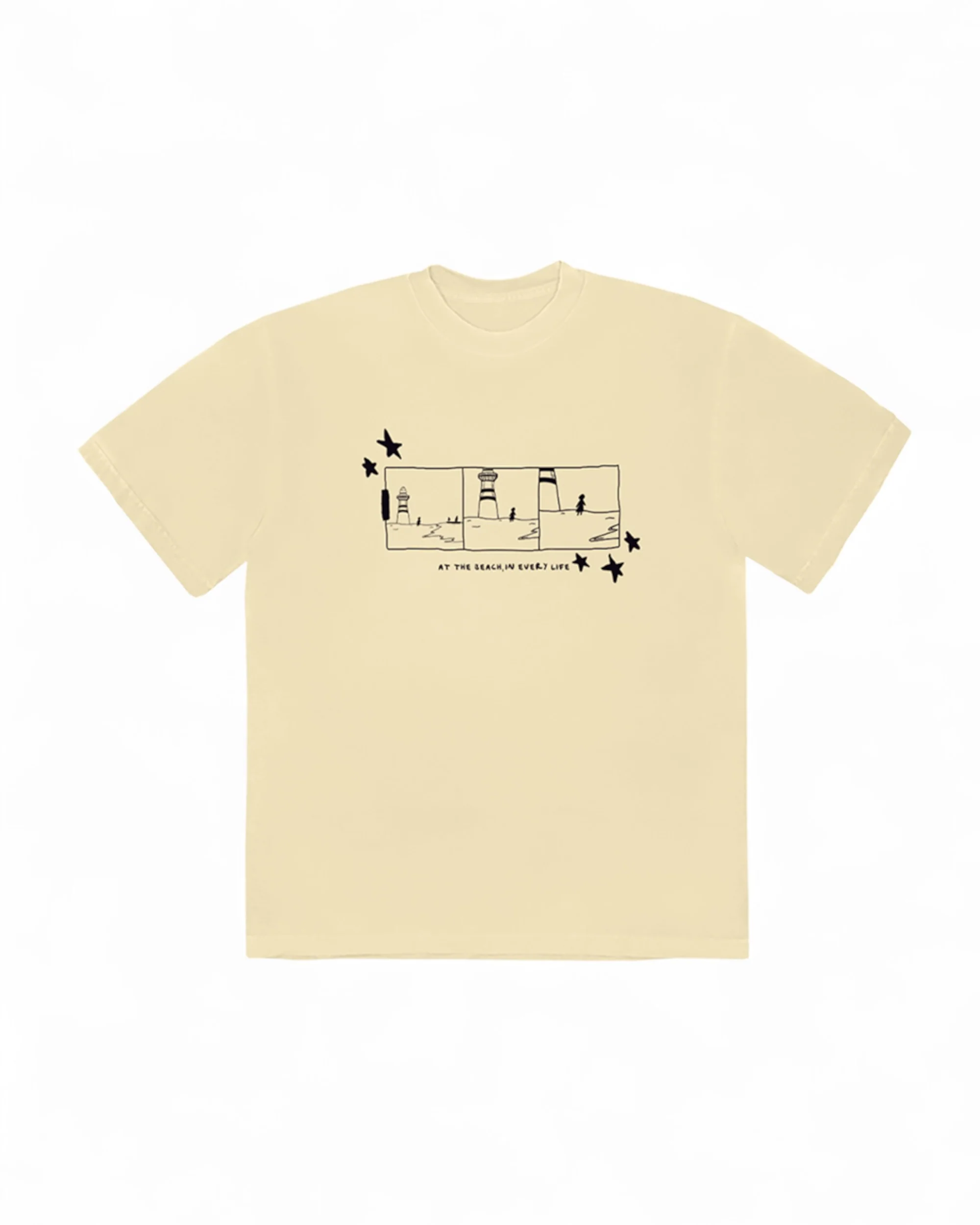 Gigi Perez Lighthouse Panel Yellow T-Shirt