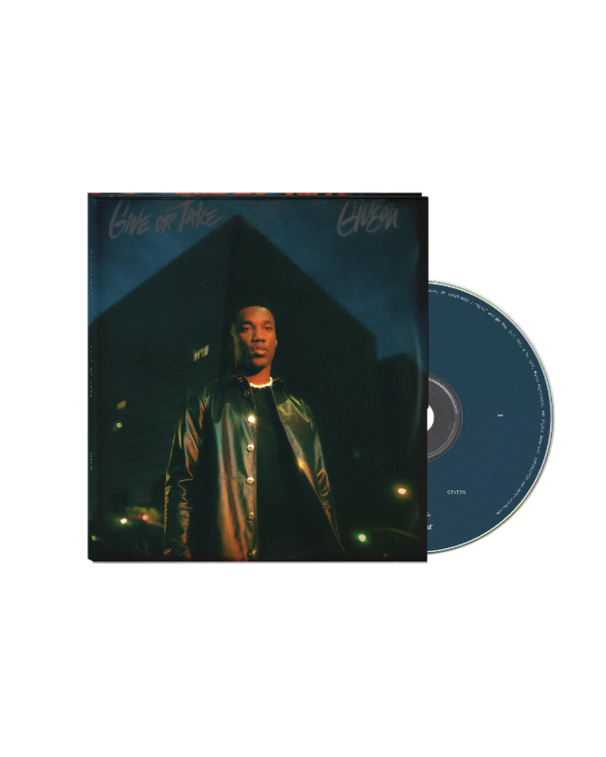Give Or Take Deluxe Limited Edition Tri-Fold Softpak CD with Fold Out Poster