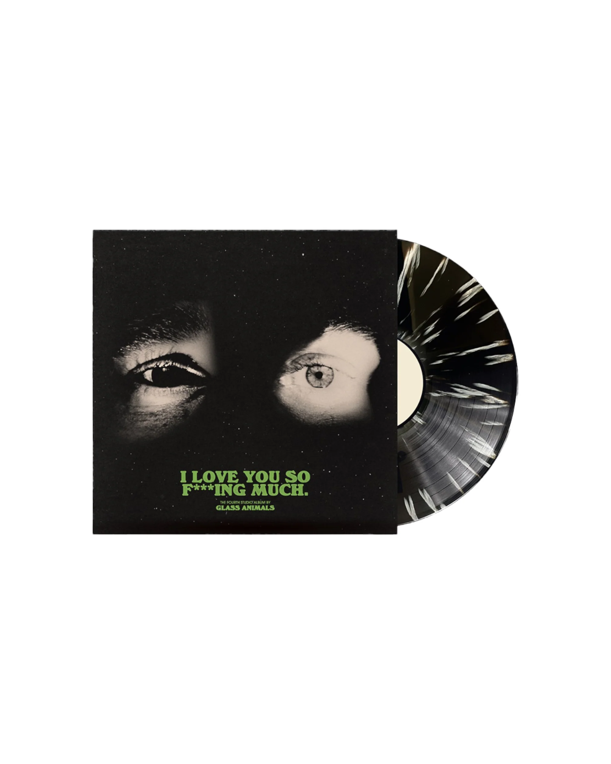 Glass Animals, I Love You So F***ing Much (Black/White Splatter) LP