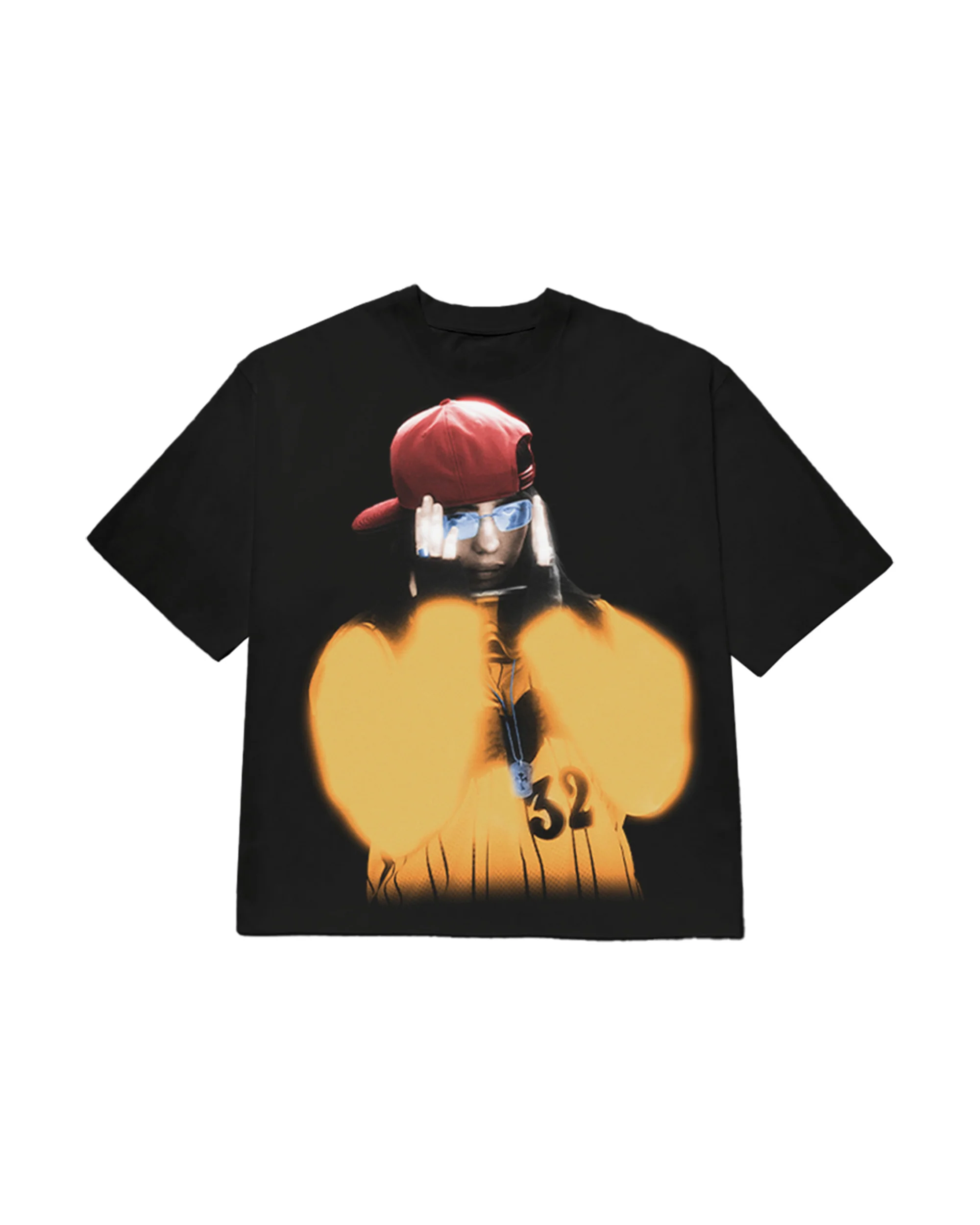 Glasses HIT ME HARD AND SOFT: THE TOUR 2024 Black T-Shirt