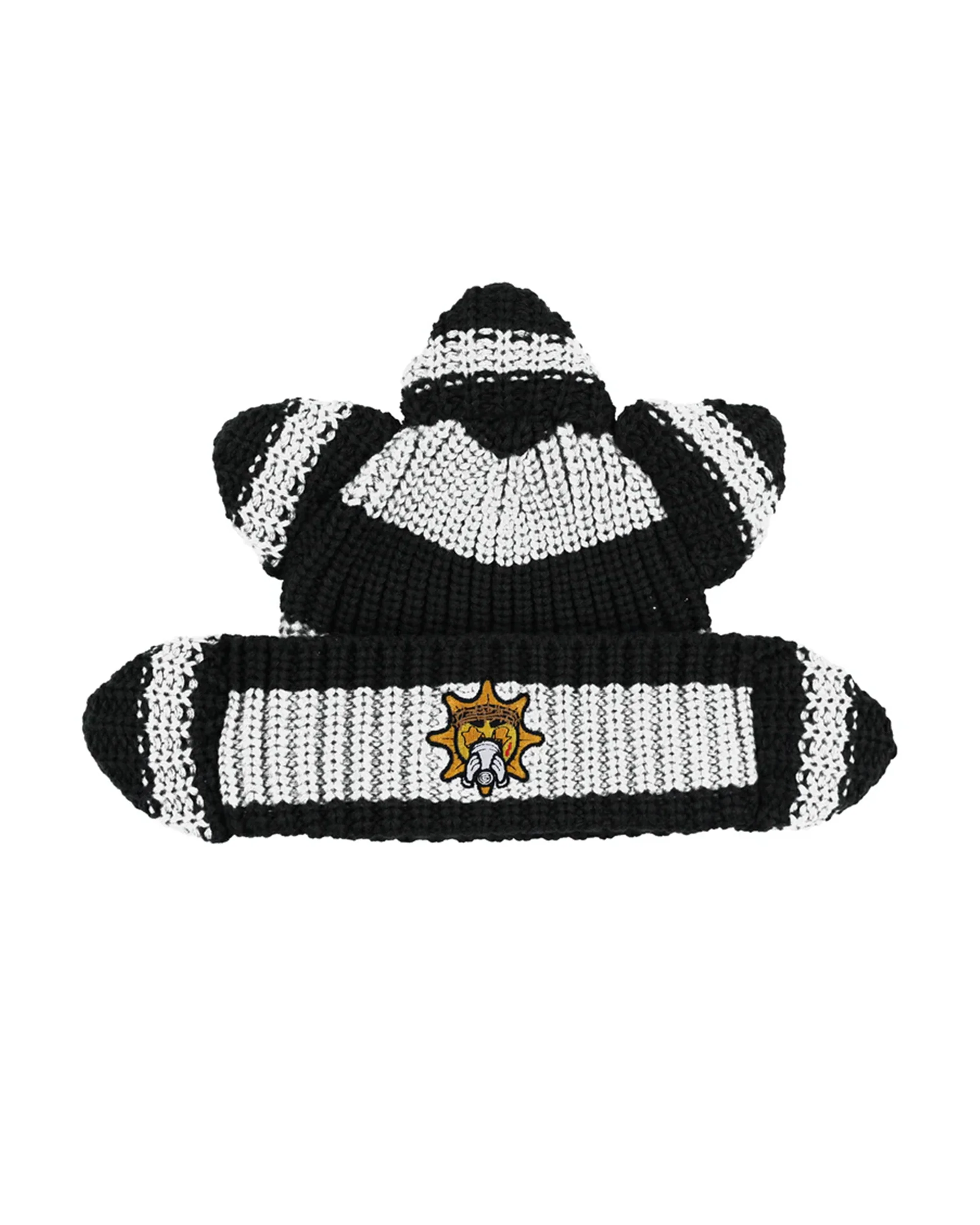 Glo Rising Sun Beanie (Black/White)