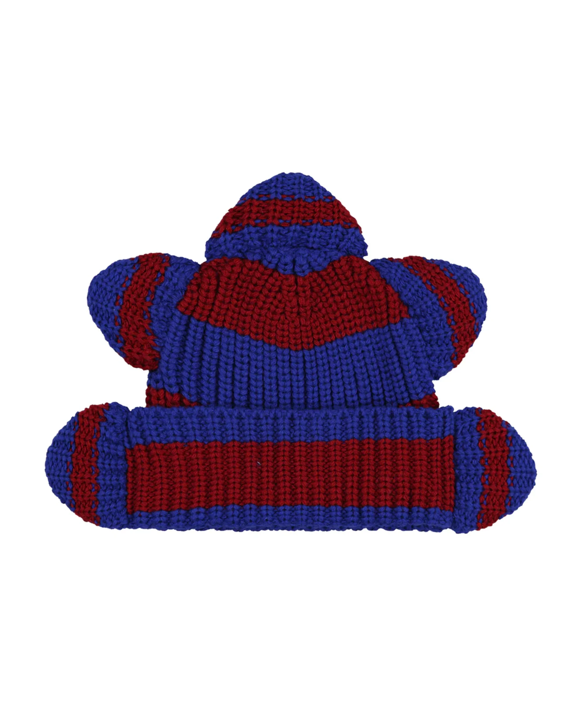 Glo Rising Sun Beanie (Blue/Red) - Image 2