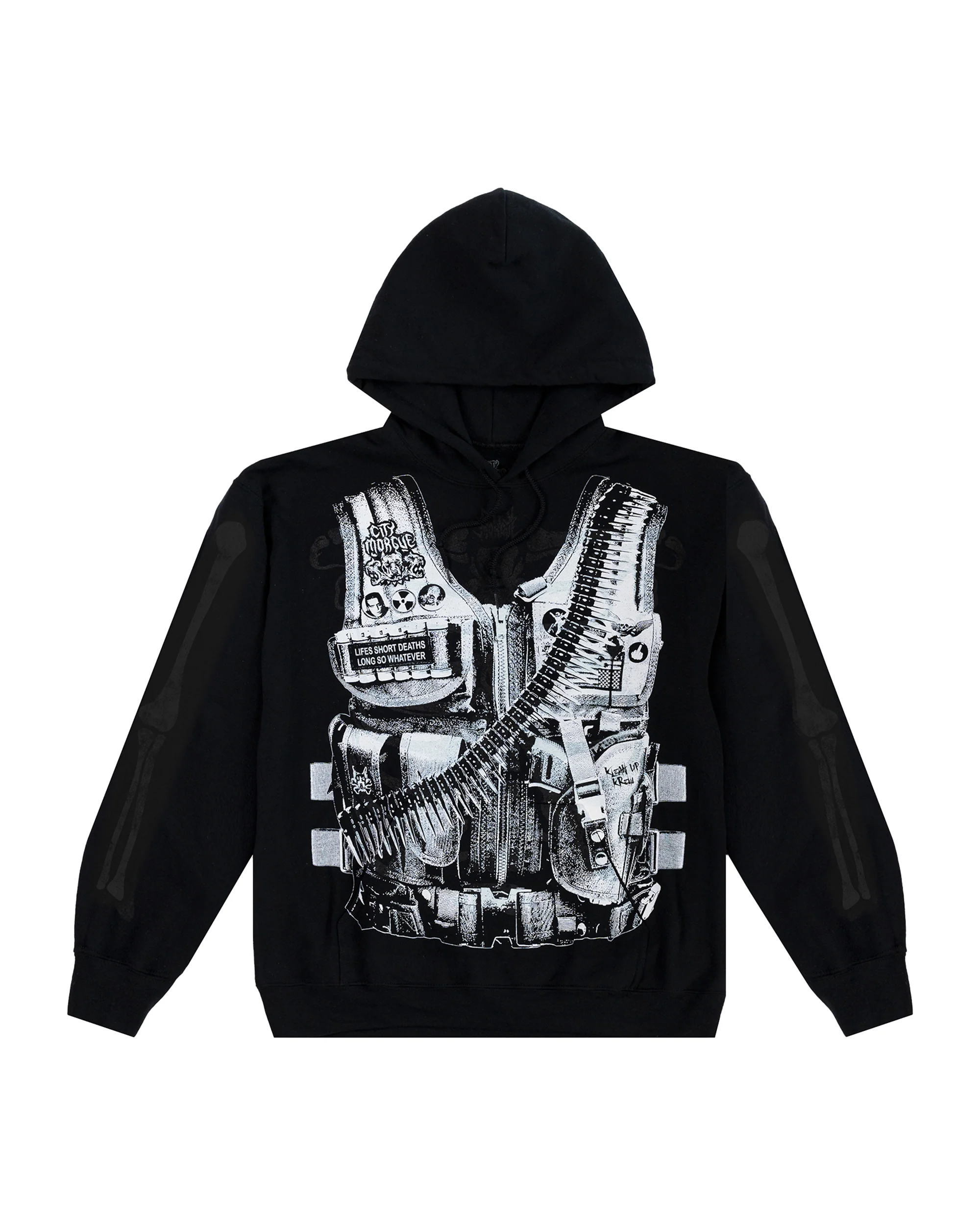 GLOW IN THE DARK VEST TOUR HOODIE